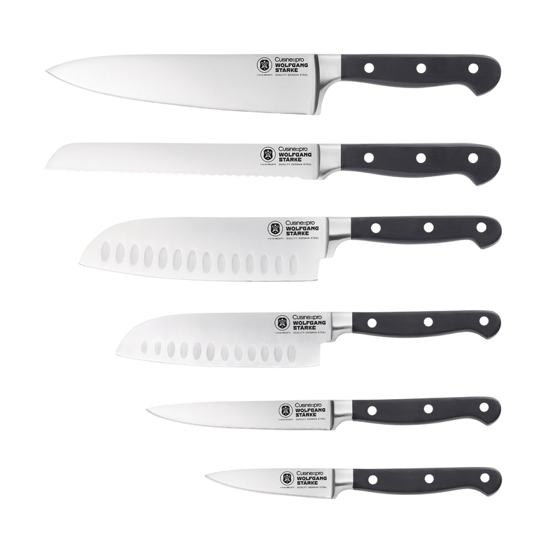 Cuisine::pro® WOLFGANG STARKE Klar 7-Piece Knife Block - hover