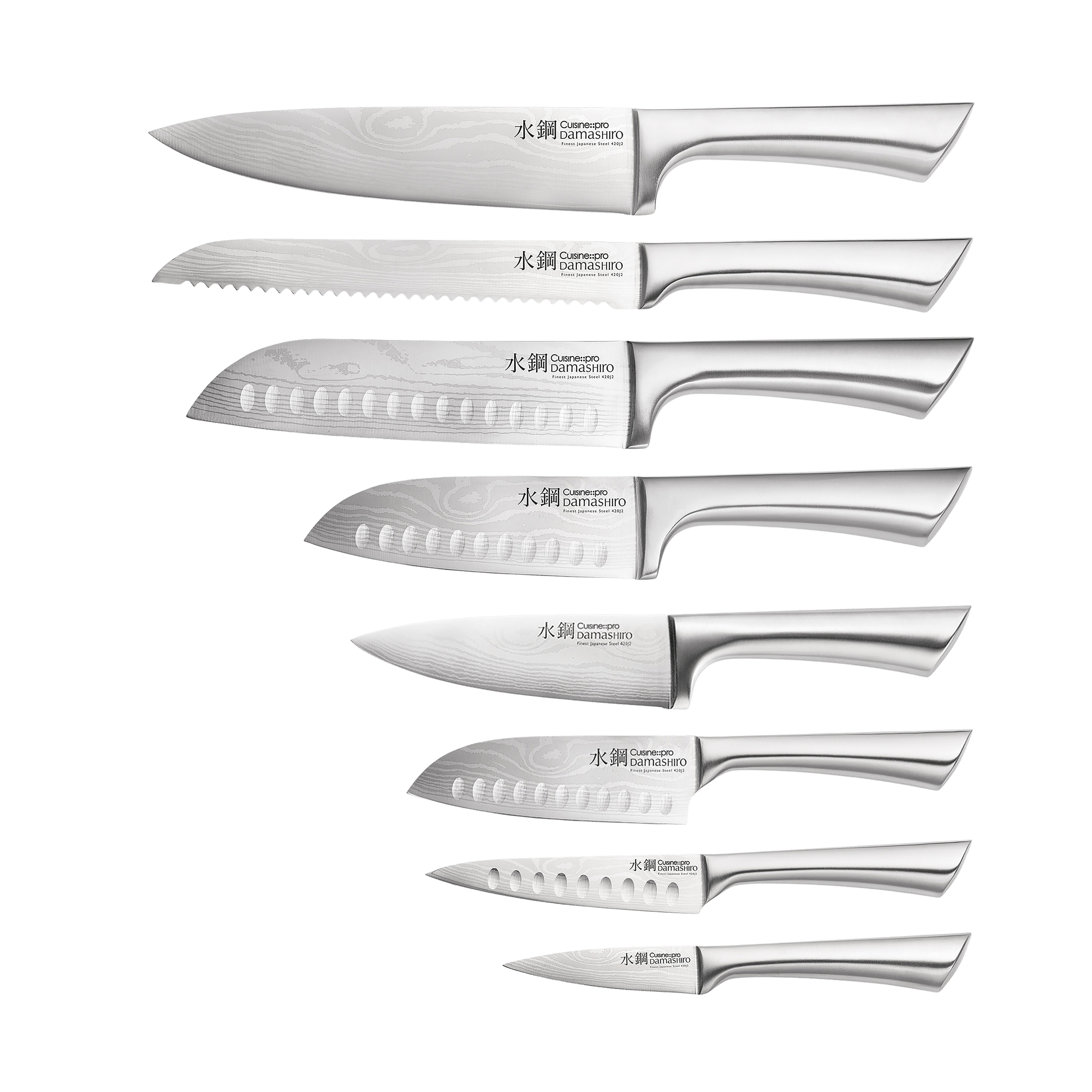 Cuisine::pro® Damashiro® Bodo 10-Piece Knife Block with Cutting Board - hover