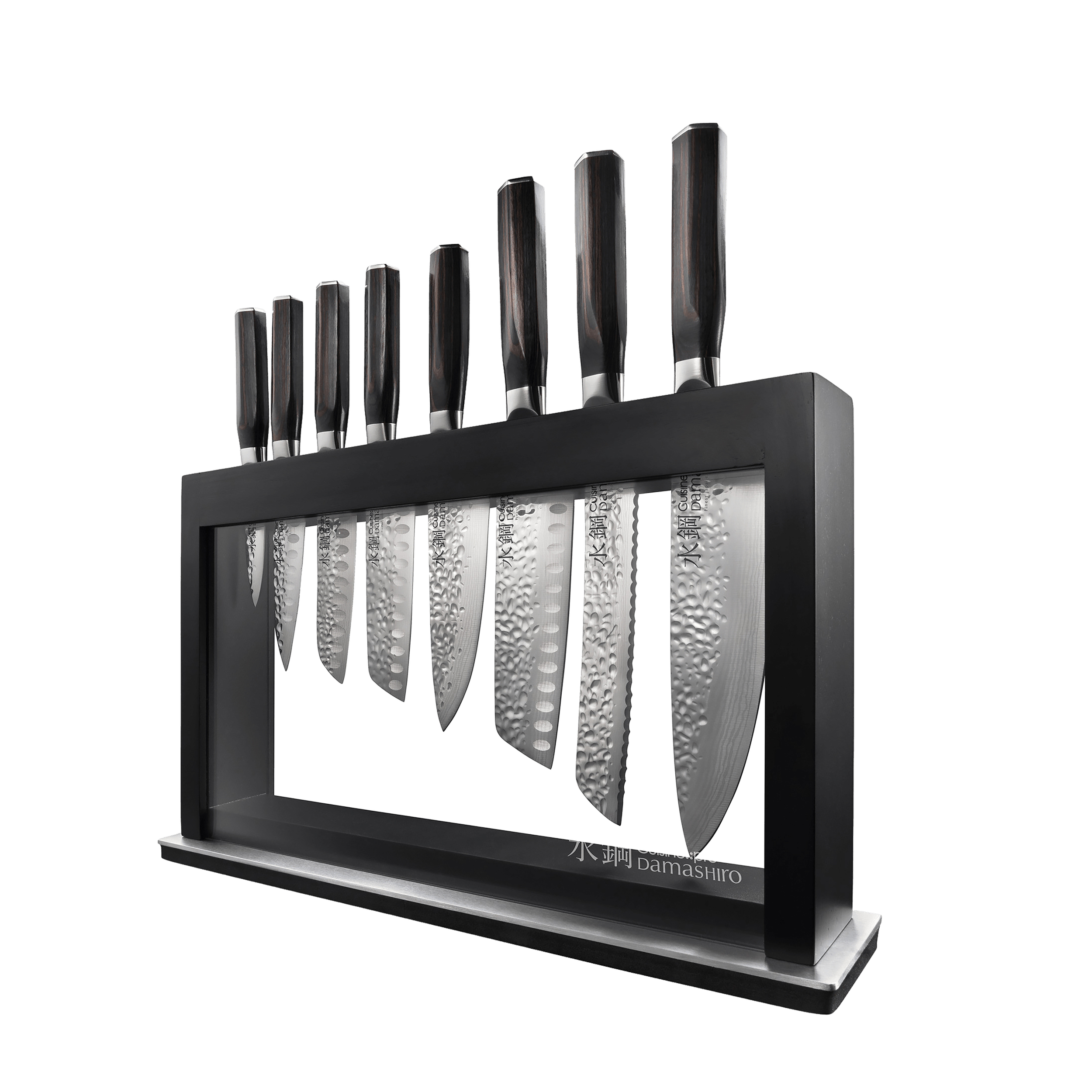 Cuisine::pro® Damashiro EMPEROR® Hisa 9-Piece Knife Block