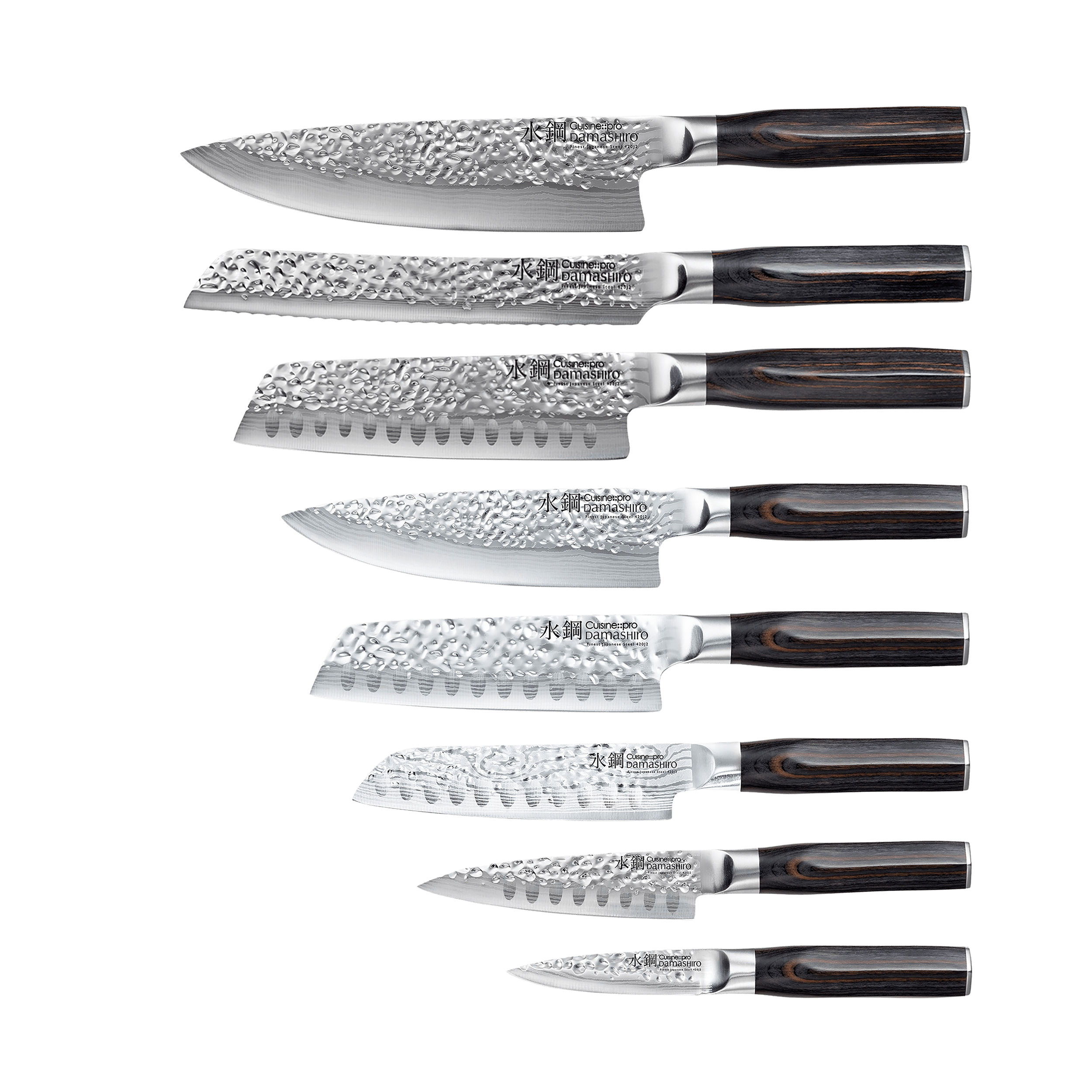Cuisine::pro® Damashiro EMPEROR® Hisa 9-Piece Knife Block - hover