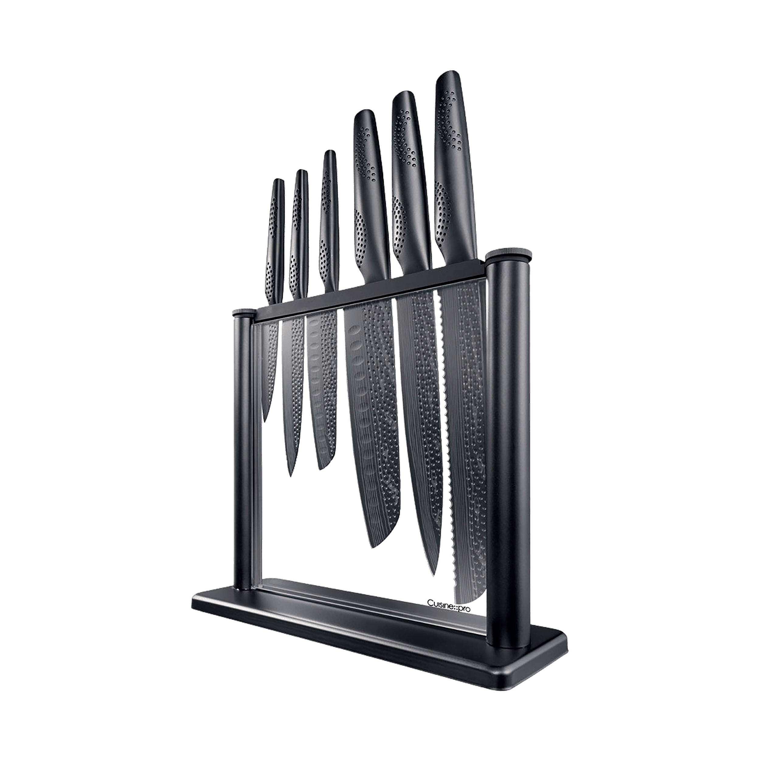 Cuisine::pro® iD3® BLACK SAMURAI Gozen 7-Piece Knife Block