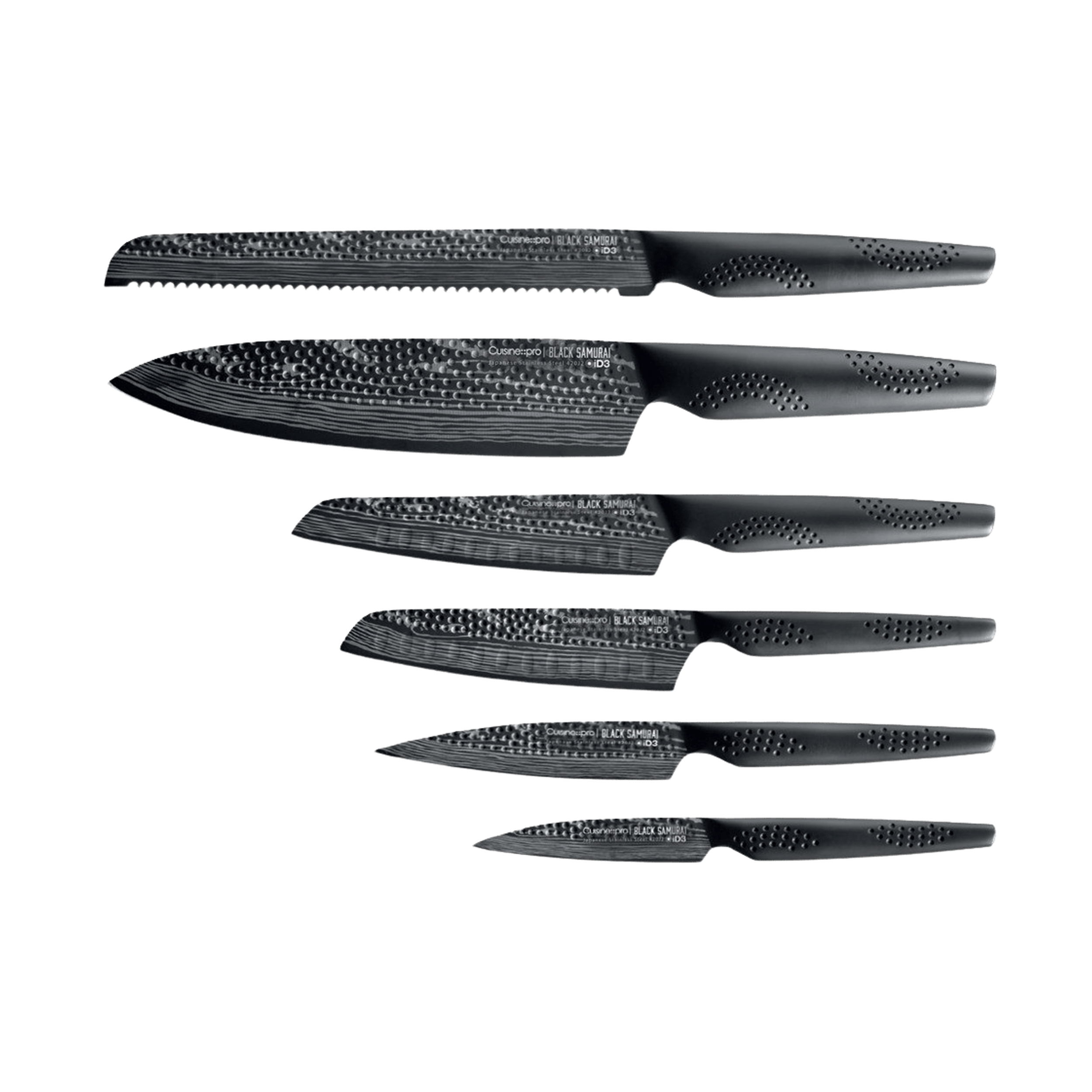 Cuisine::pro® iD3® BLACK SAMURAI Sakai Knife Block 7-Piece - hover