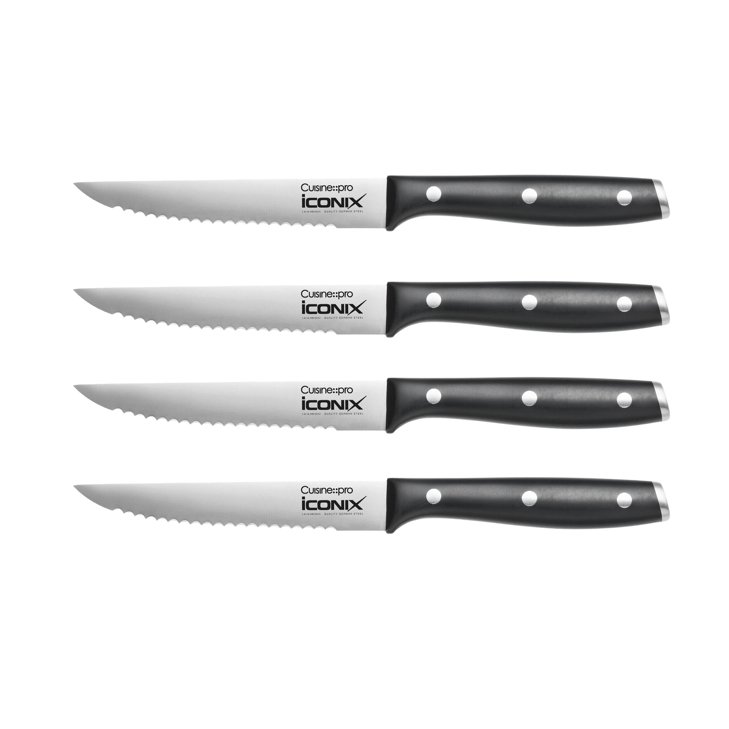 Cuisine::pro® iconiX® 4-Piece Steak Knife Set