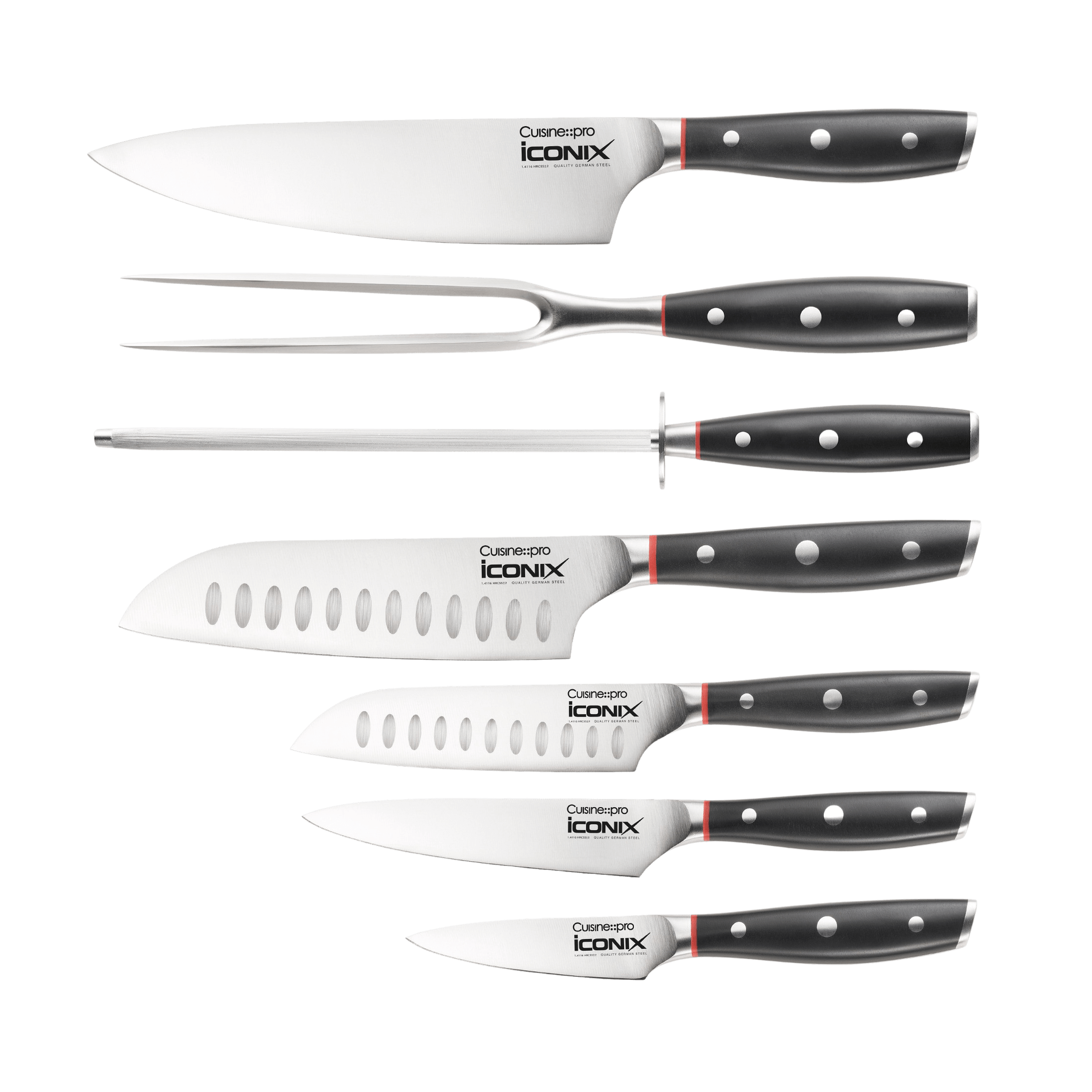 Cuisine::pro® iconiX® Drenhen 9-Piece Knife Block - hover