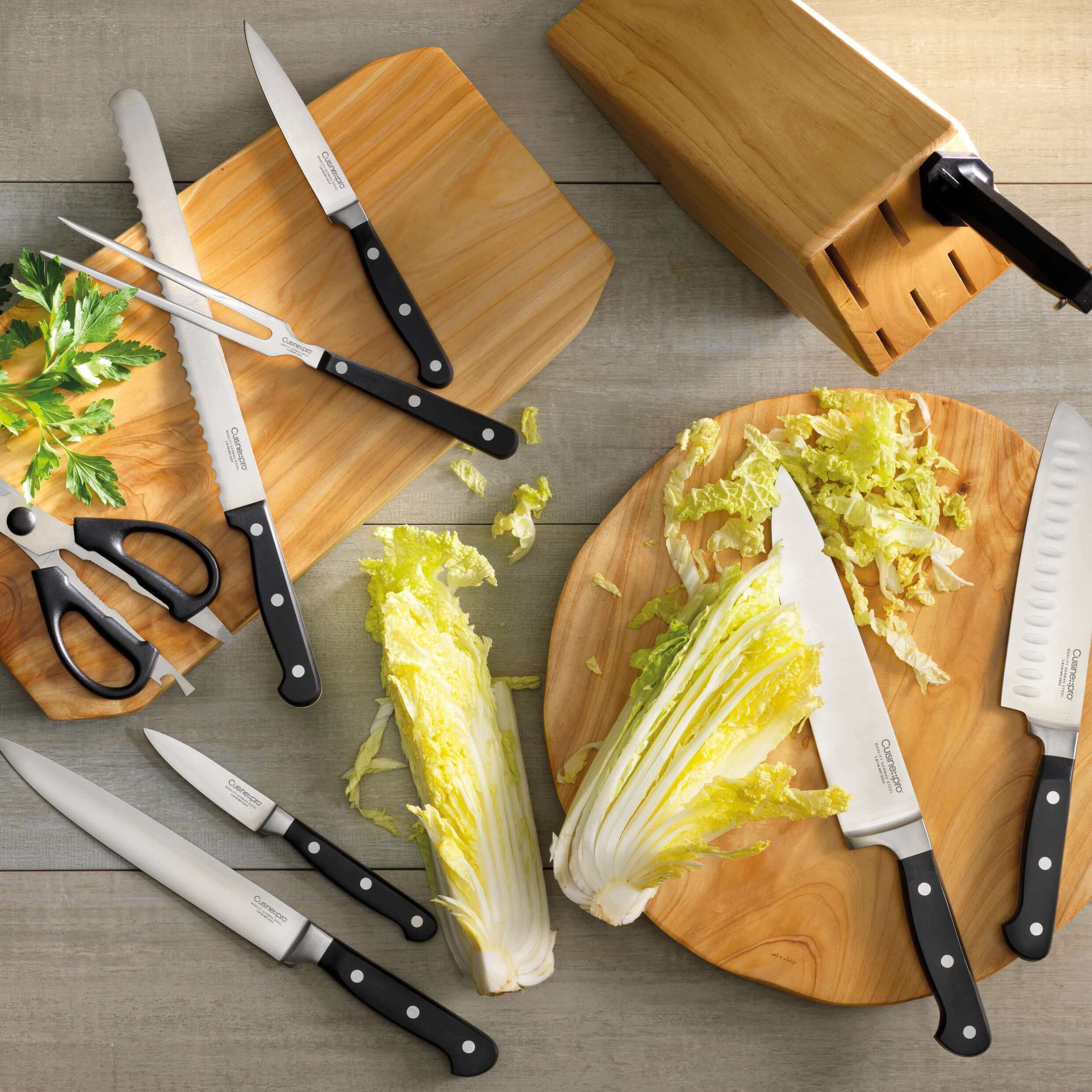 Cuisine::pro® SABRE 9 Piece Knife Block-1029416
