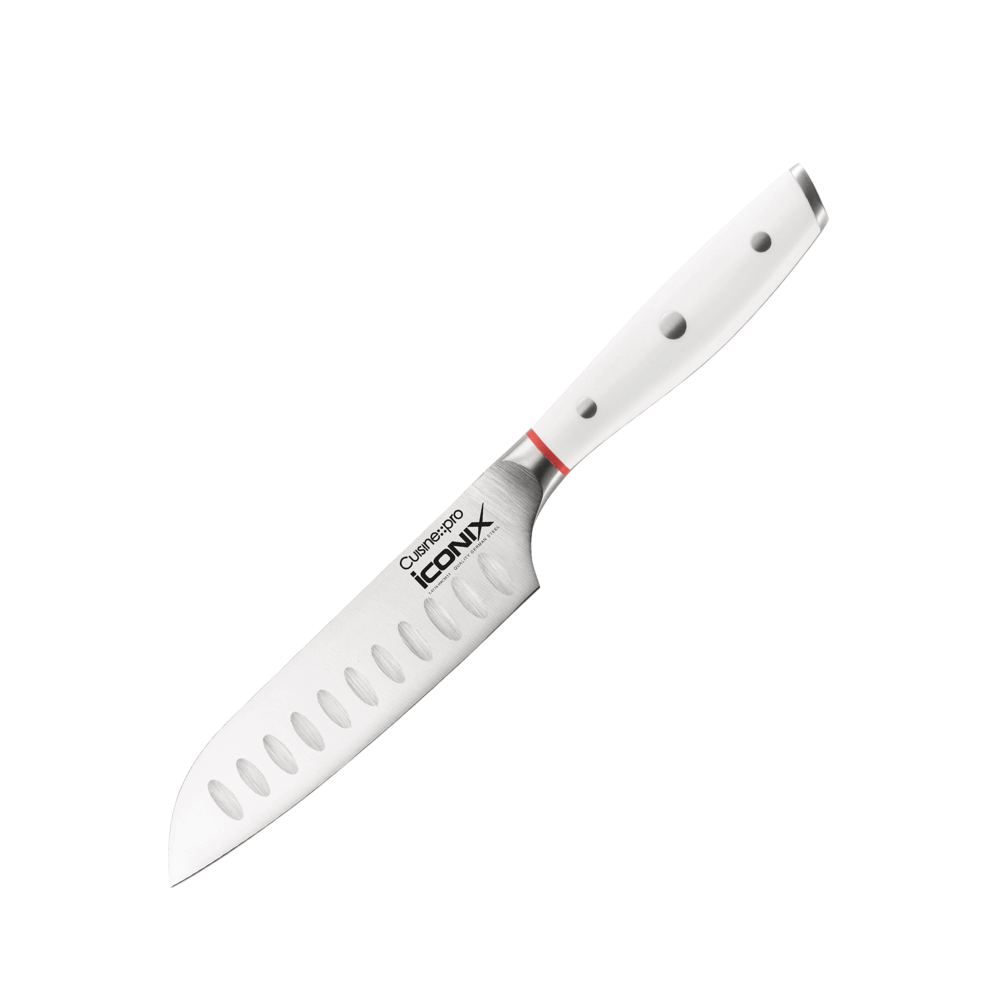 Cuisine::pro® iconiX™ Try Me Santoku Knife 5in White