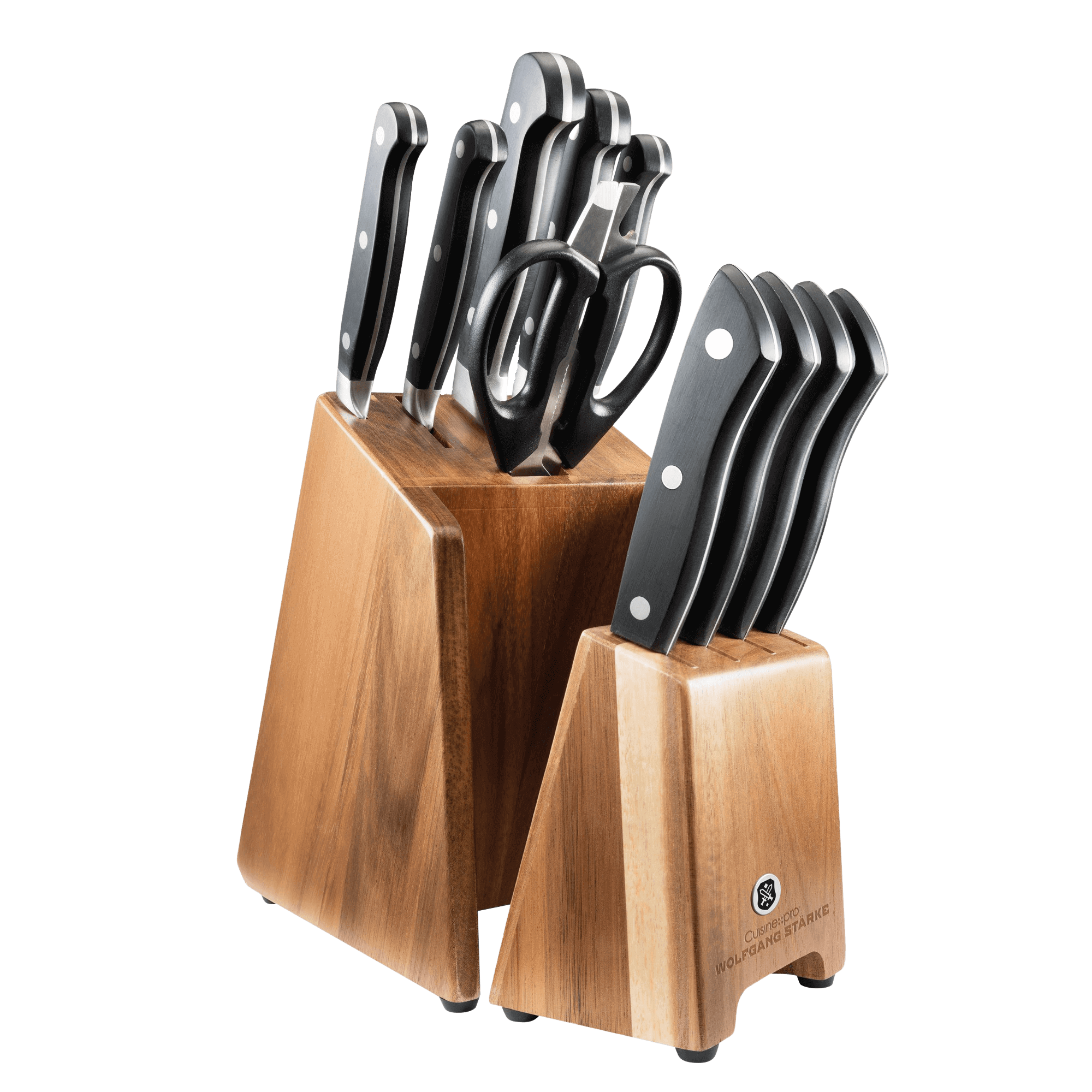 Cuisine::pro® WOLFGANG STARKE Kutchin 11-Piece Knife Block