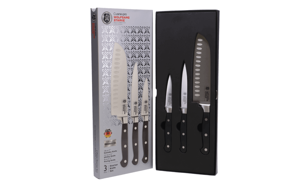Cuisine::pro® WOLFGANG STARKE™ 3 Piece Kitchen Starter Knife Set-1034461