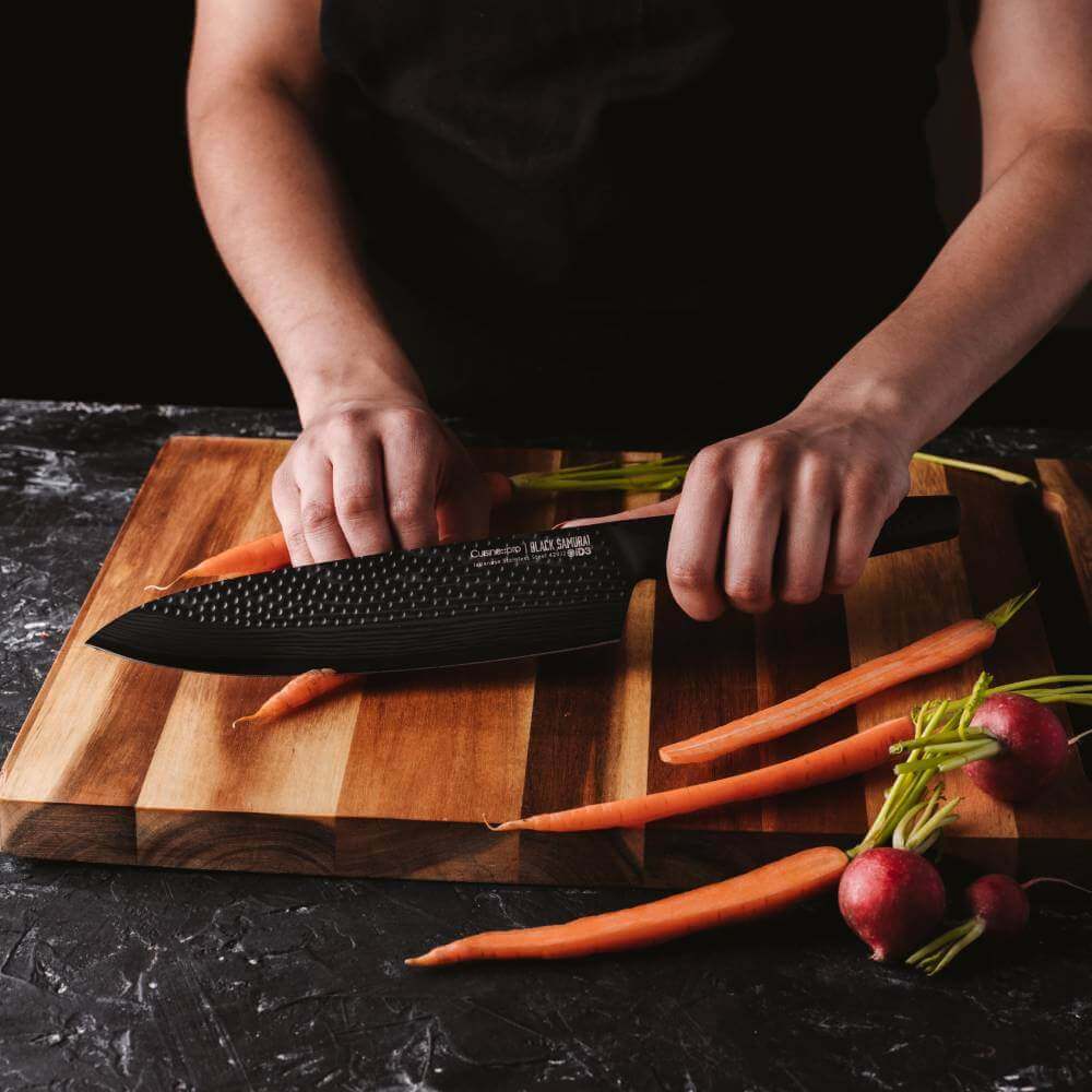 Cuisine::pro® iD3® BLACK SAMURAI™ Sakai Knife Block 7 Piece-1034448