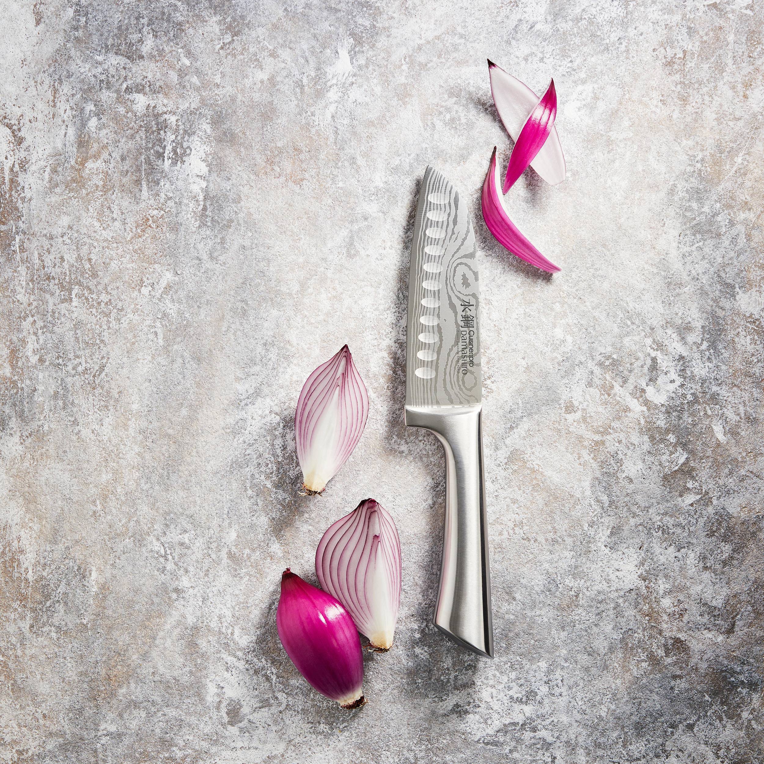 Cuisine::pro® Damashiro® Santoku Knife 5.5in - hover