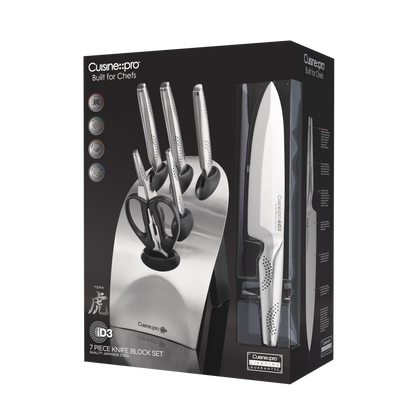 Cuisine::pro® iD3® Tora 7-Piece Knife Block