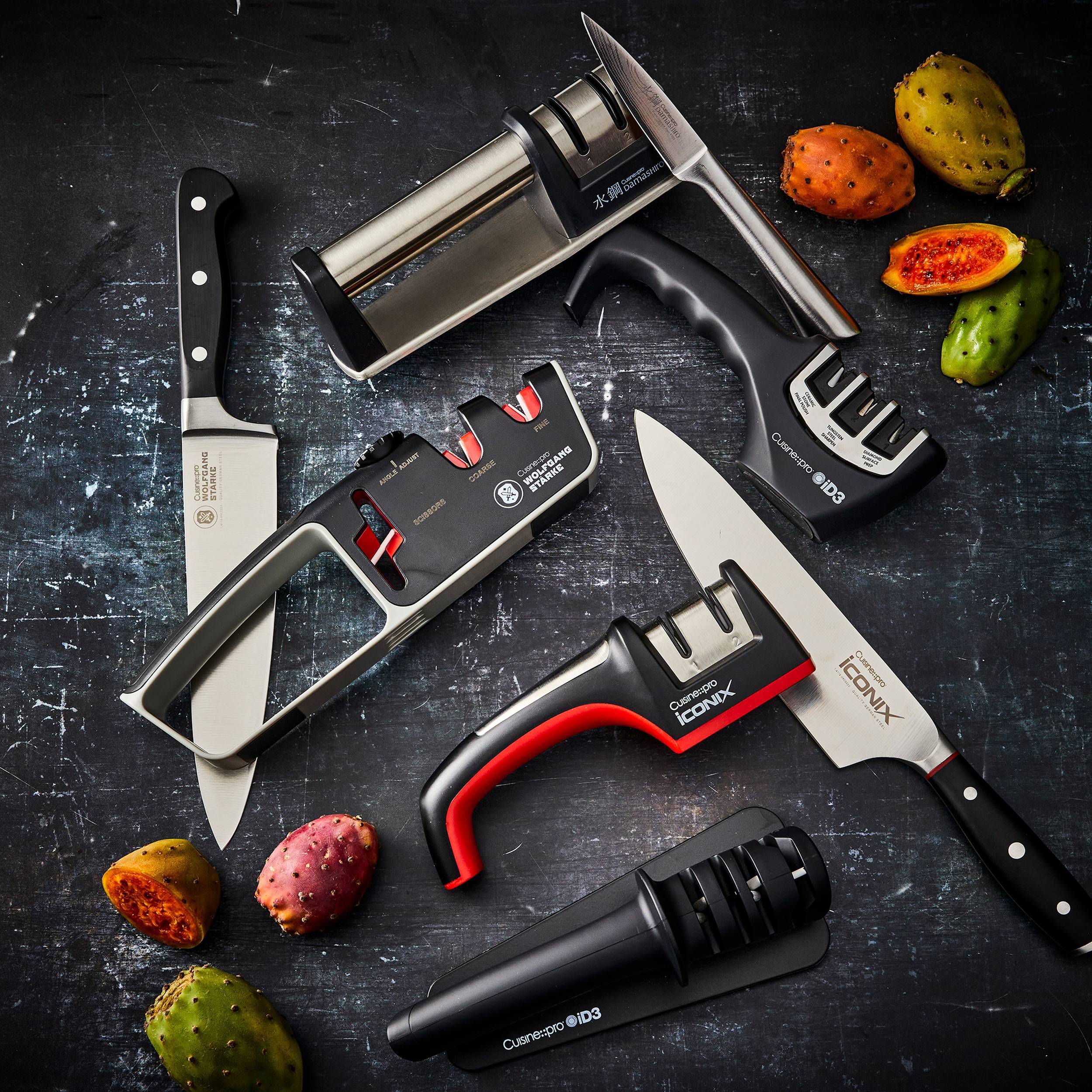 Cuisine::pro® iconiX® Diamond 2-Step Knife Sharpener - hover