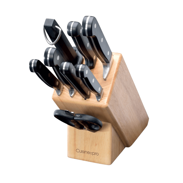Cuisine::pro® SABRE 9 Piece Knife Block – THE CUSTOM CHEF TM
