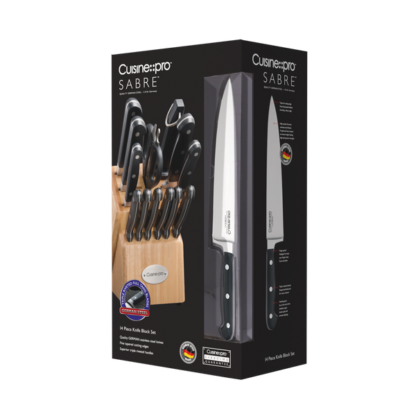 Cuisine::pro® SABRE 14-Piece Knife Block