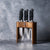 Cuisine::pro® WOLFGANG STARKE Klar 7-Piece Knife Block