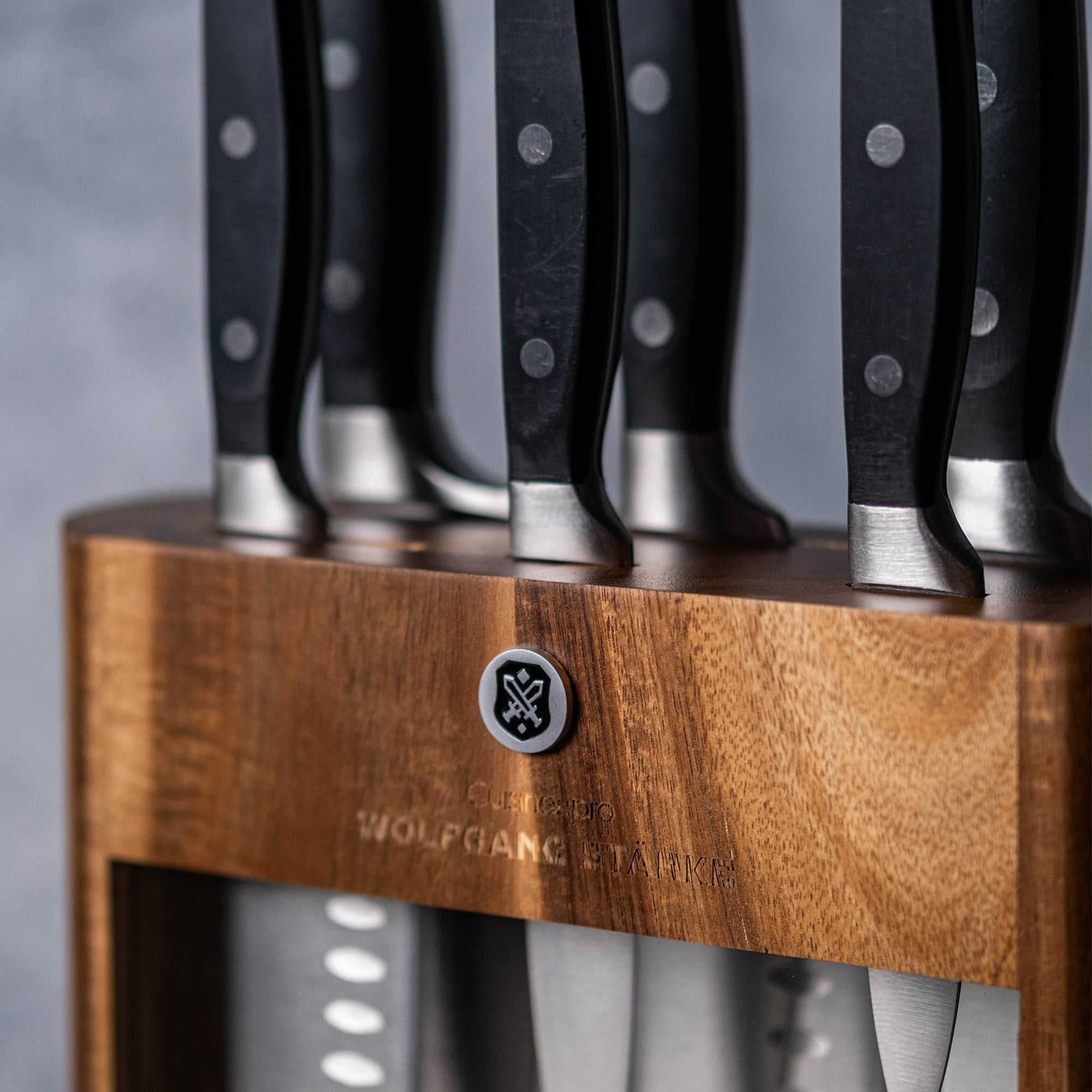 Cuisine::pro® WOLFGANG STARKE Klar 7-Piece Knife Block
