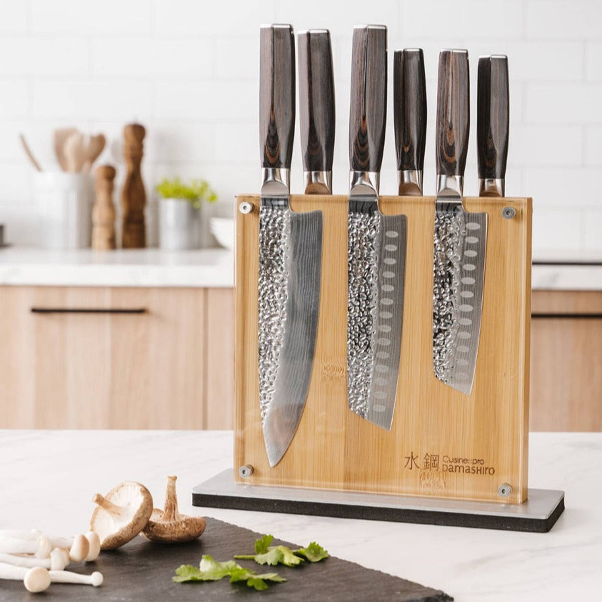 Cuisine::pro® Damashiro EMPEROR® Shi 7-Piece Knife Block
