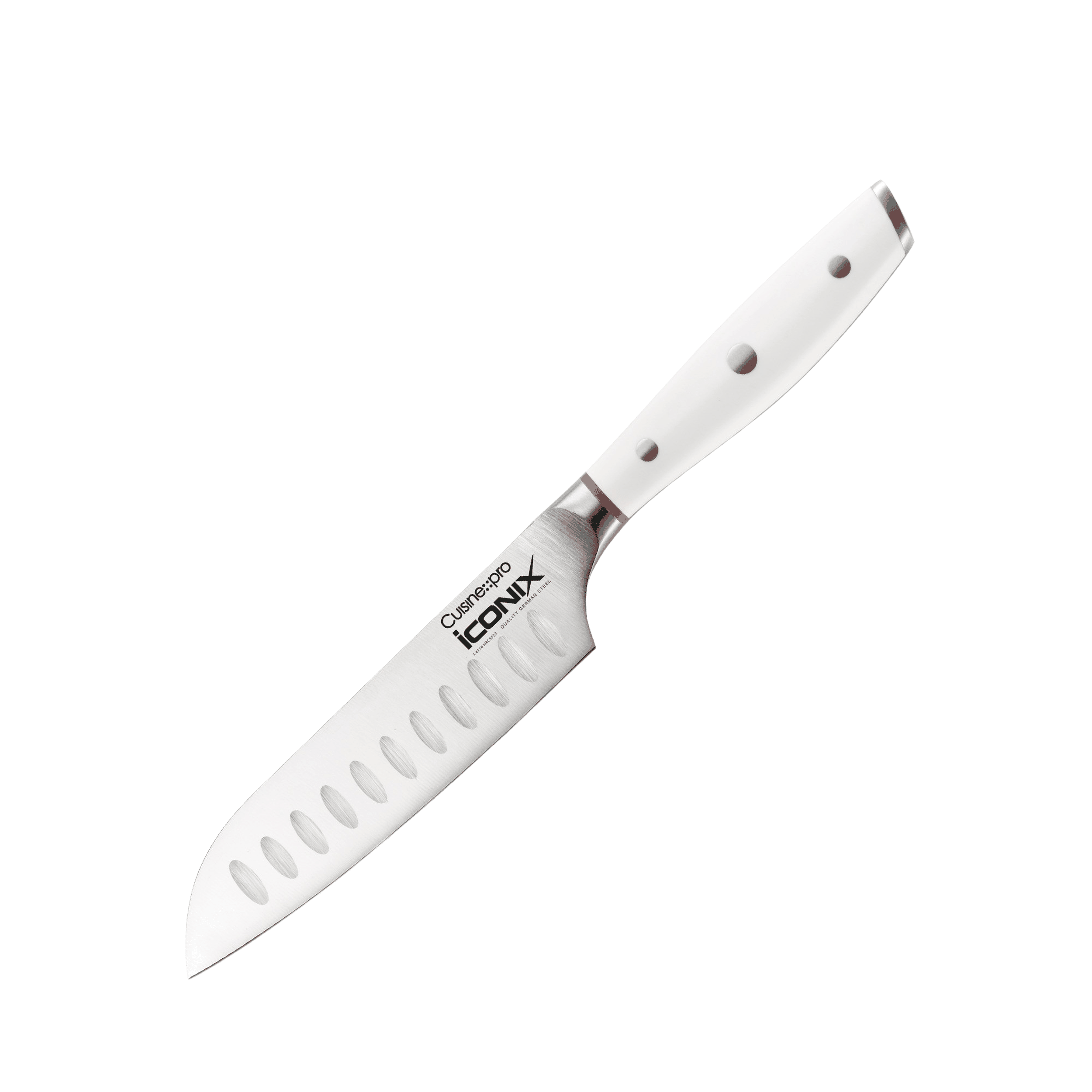 Cuisine::pro® iconiX® Try Me Santoku Knife 5in White