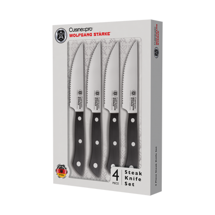 Cuisine::pro® WOLFGANG STARKE 4-Piece Steak Knife Set