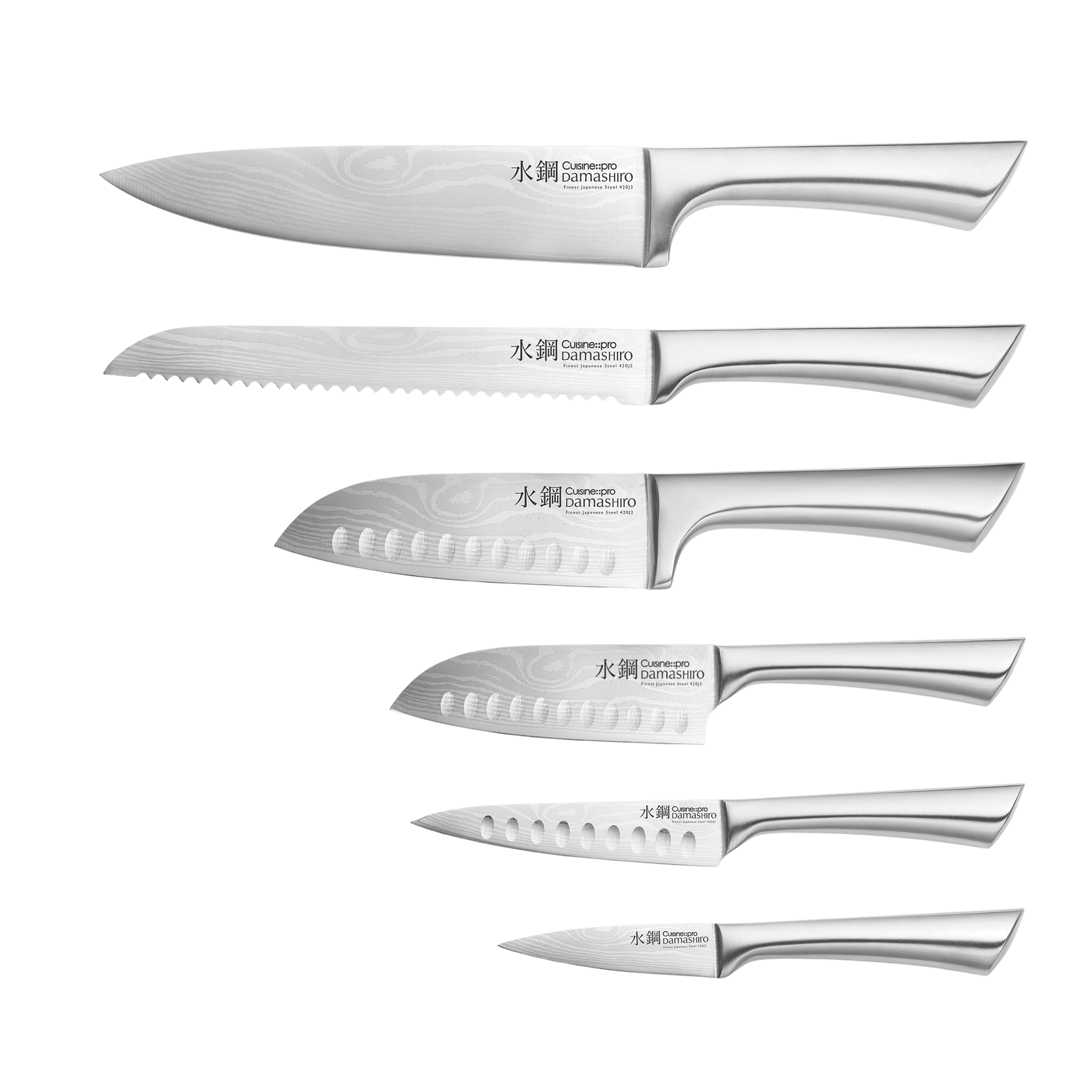 Cuisine::pro® Damashiro® Kinzoku 7-Piece Knife Block - hover