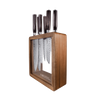Cuisine::pro® Damashiro EMPEROR® Mokuzai 7-Piece Knife Block