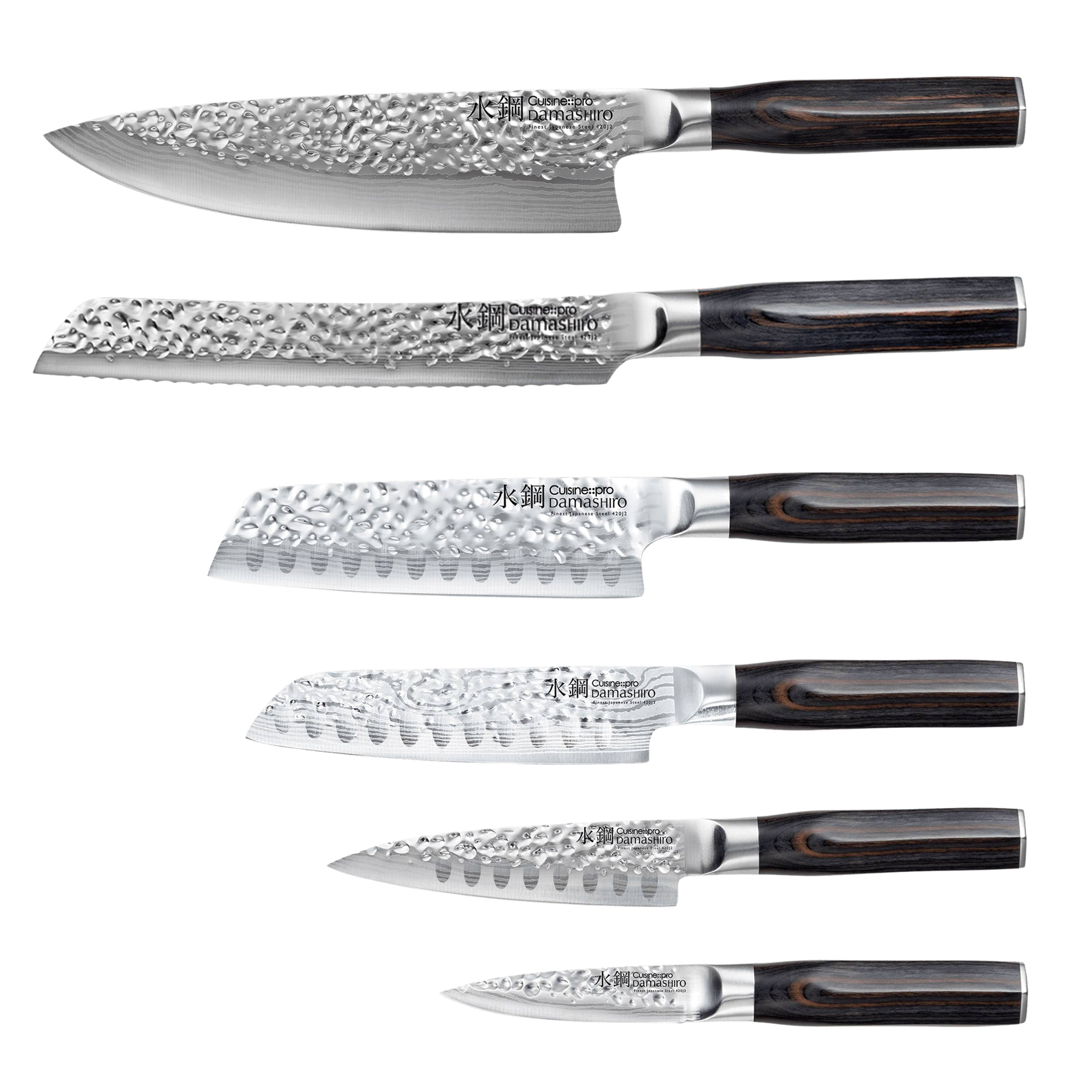 Cuisine::pro® Damashiro EMPEROR® Mokuzai 7-Piece Knife Block - hover