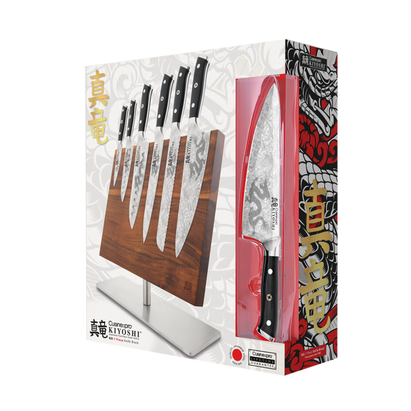 Cuisine::pro® KIYOSHI™ Kei 7 Piece Knife Block – THE CUSTOM CHEF TM