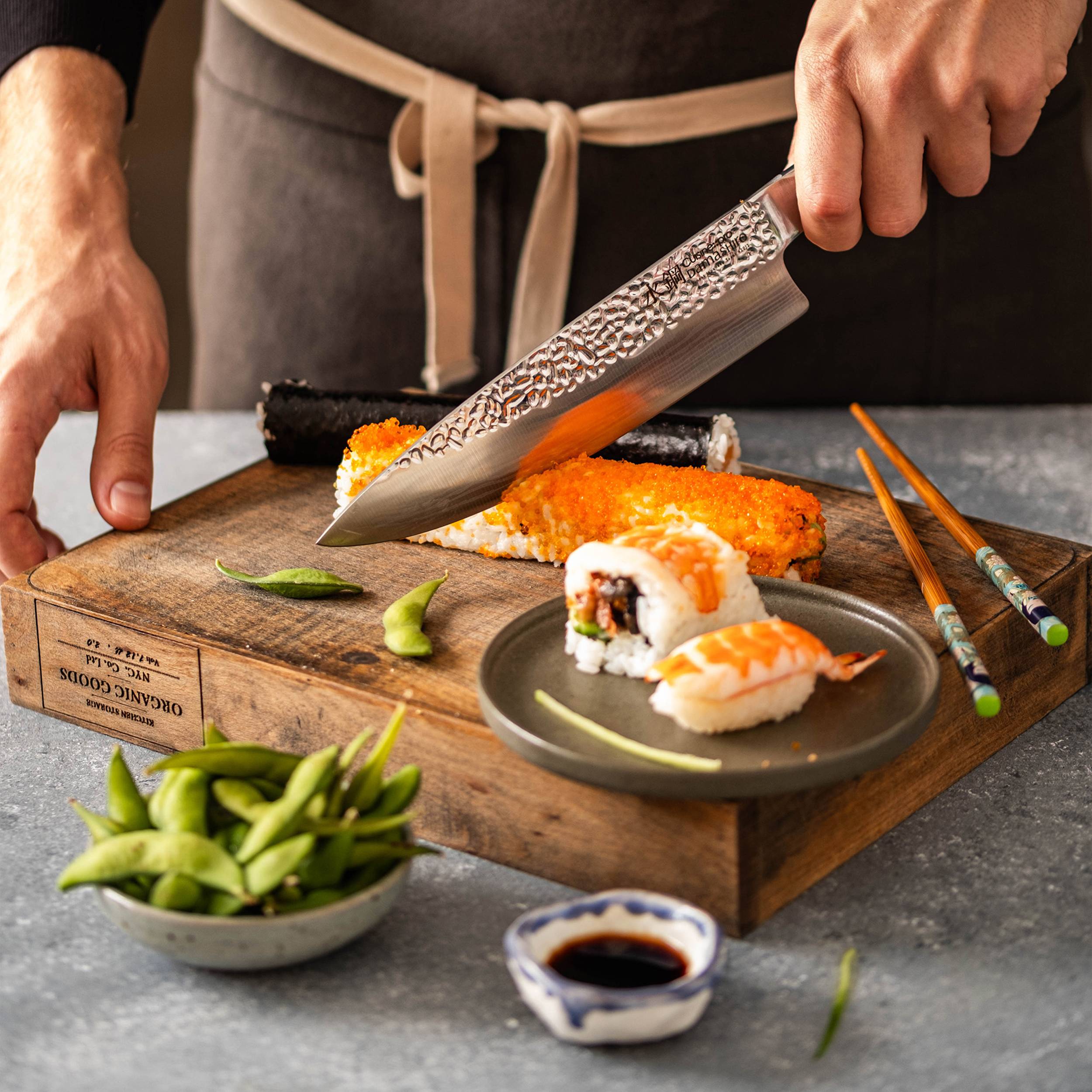 Elevate Your Kitchen with Damashiro® Emperor 7pc Knife Set – THE