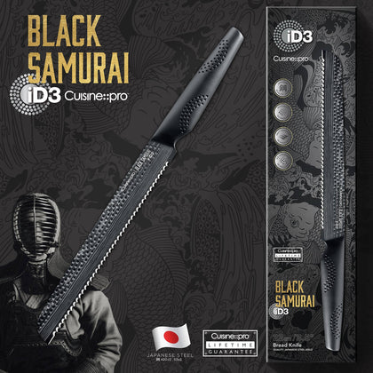 Cuisine::pro® iD3® BLACK SAMURAI Bread Knife 8.5in