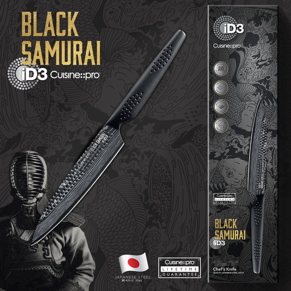 Cuisine::pro® iD3® BLACK SAMURAI Chef's Knife 5in