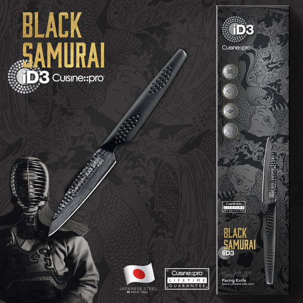 Cuisine::pro® iD3® BLACK SAMURAI Paring Knife 3.5in