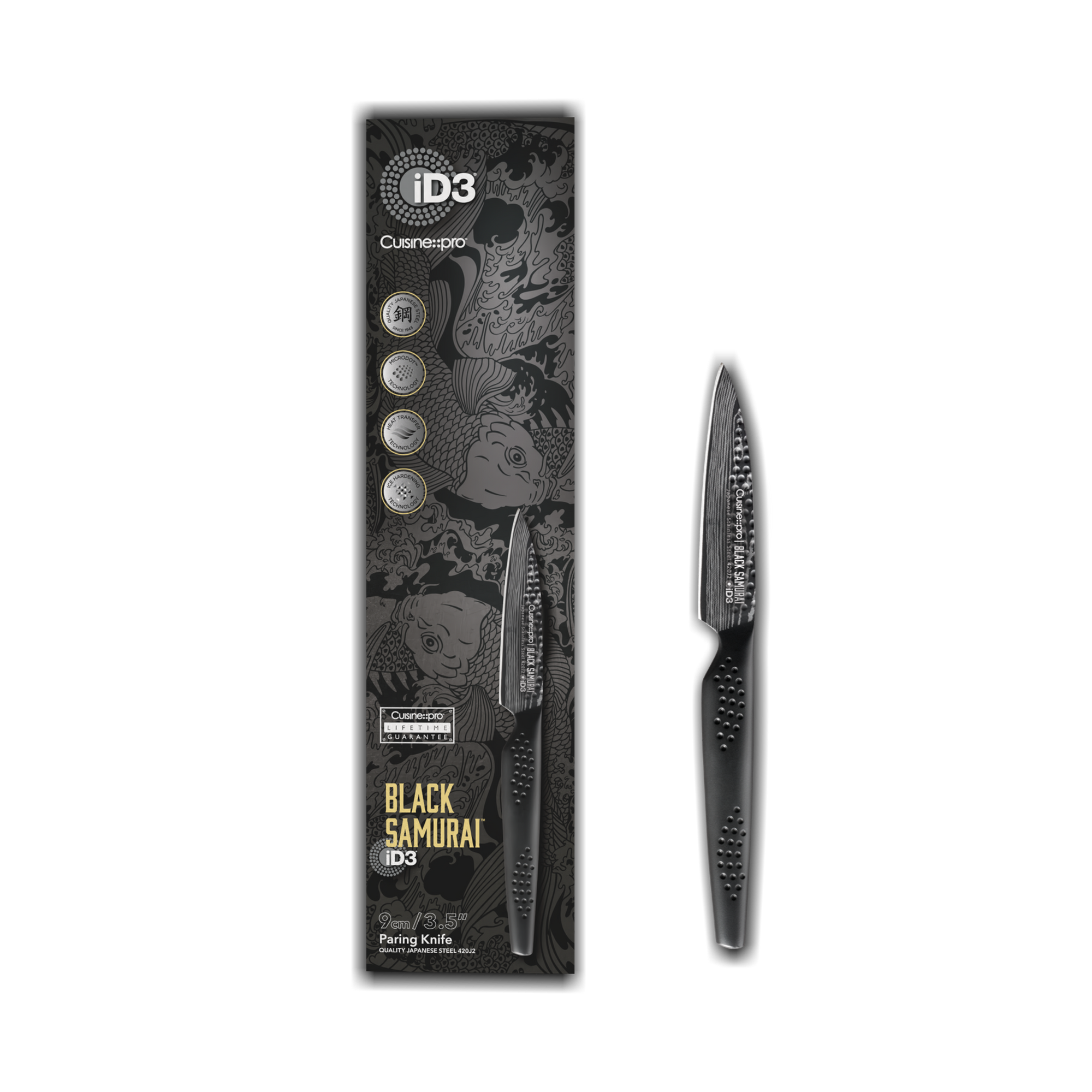 Cuisine::pro® iD3® BLACK SAMURAI Paring Knife 3.5in