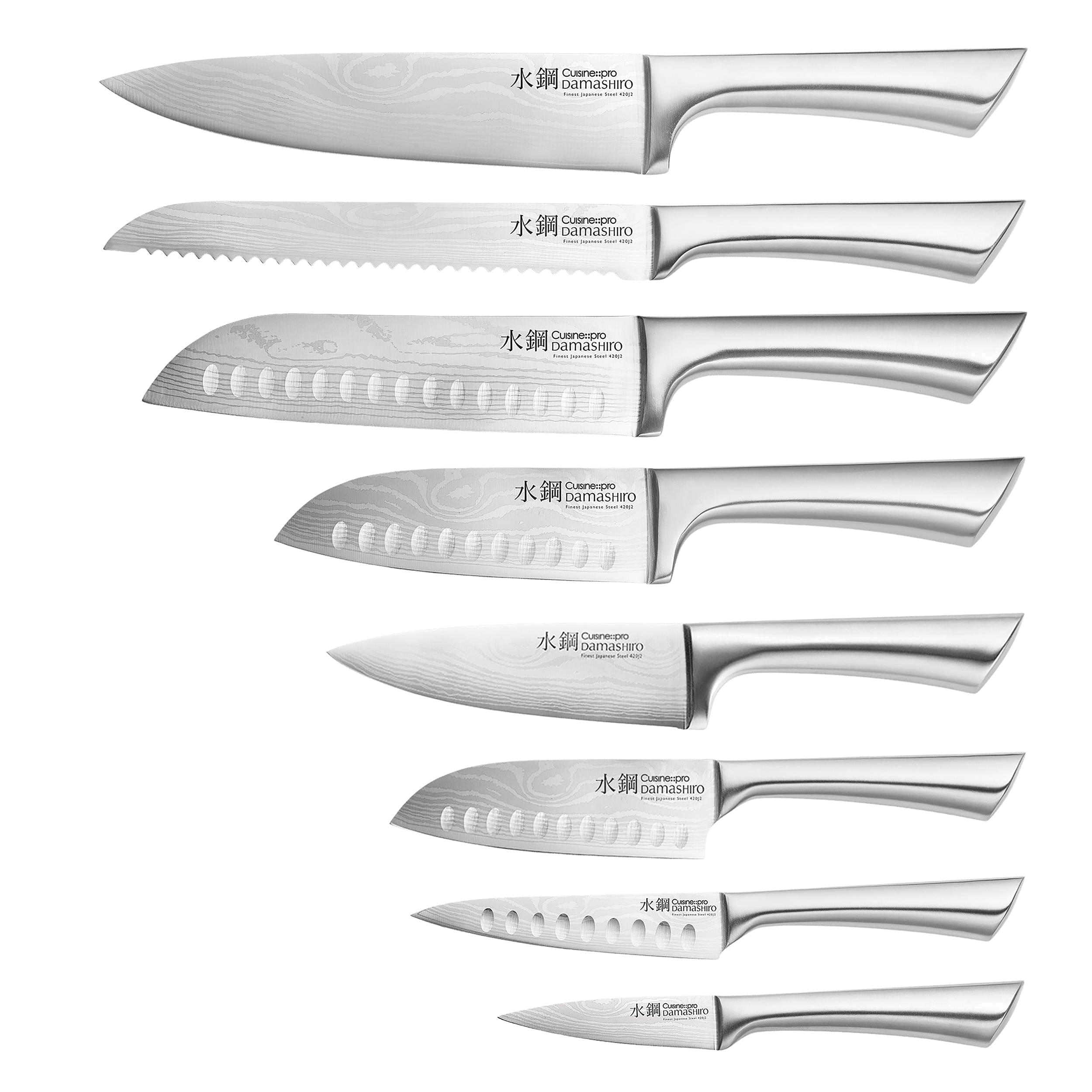 Cuisine::pro® Damashiro® Bodo 10-Piece Knife Block with Cutting Board - hover