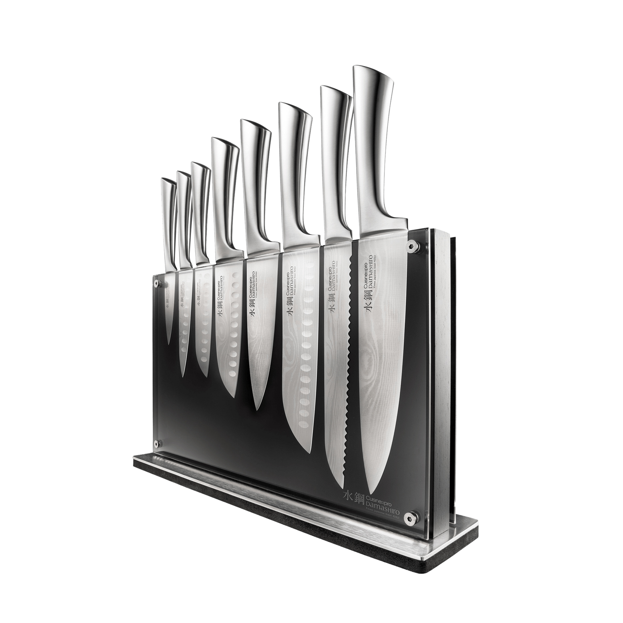 Cuisine::pro® Damashiro® Nami 9-Piece Knife Block