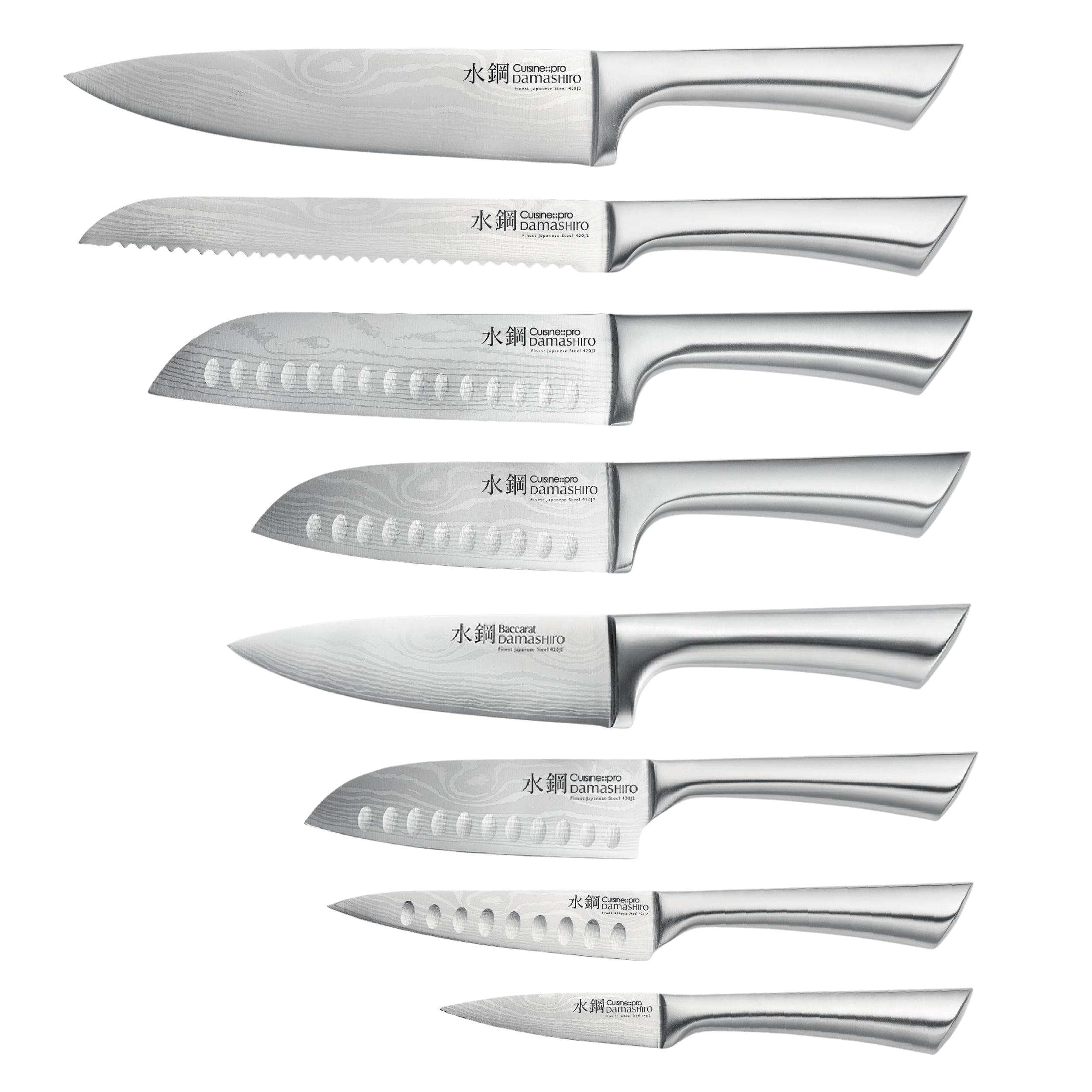 Cuisine::pro® Damashiro® Nami 9-Piece Knife Block - hover