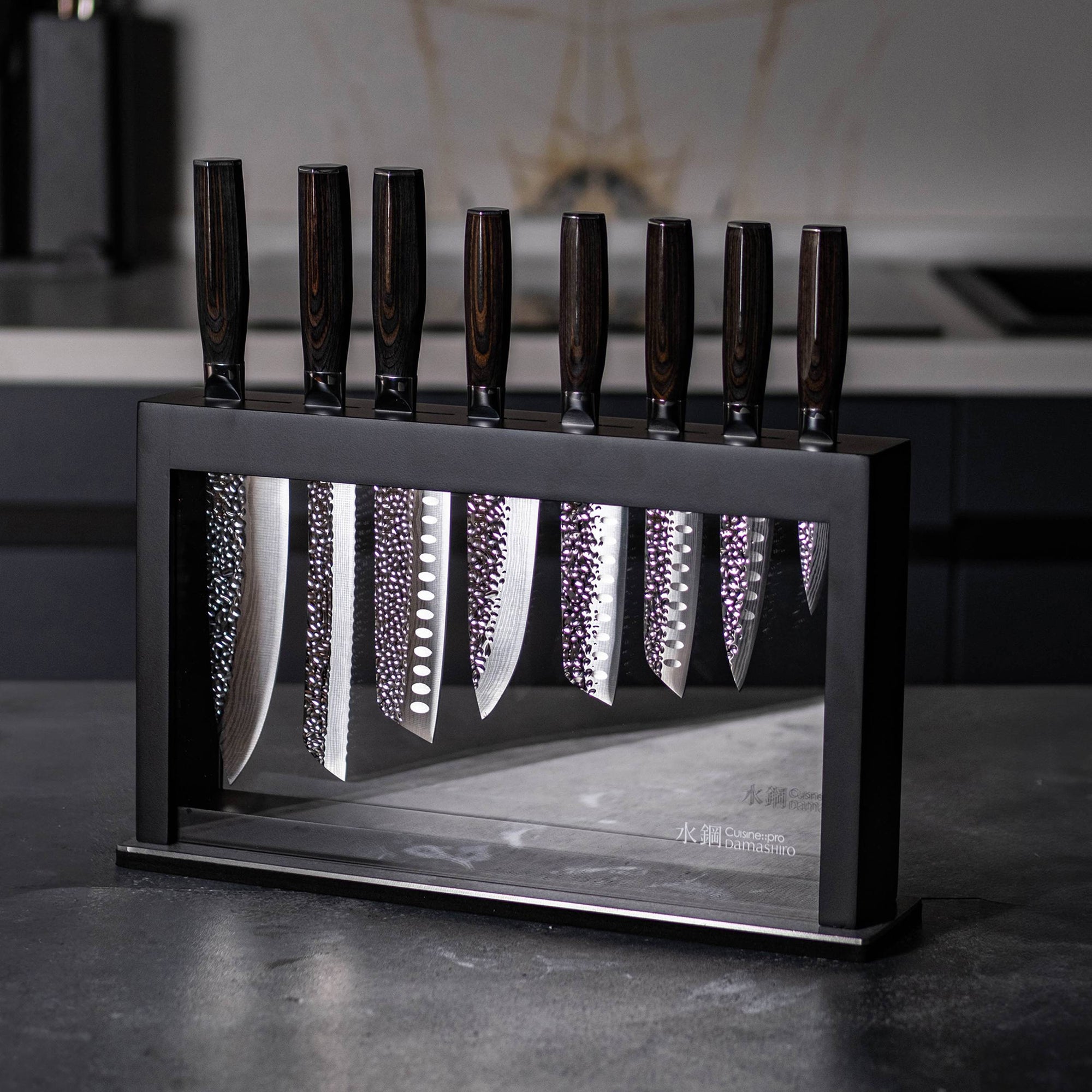 Cuisine::pro® Damashiro EMPEROR® Hisa 9-Piece Knife Block
