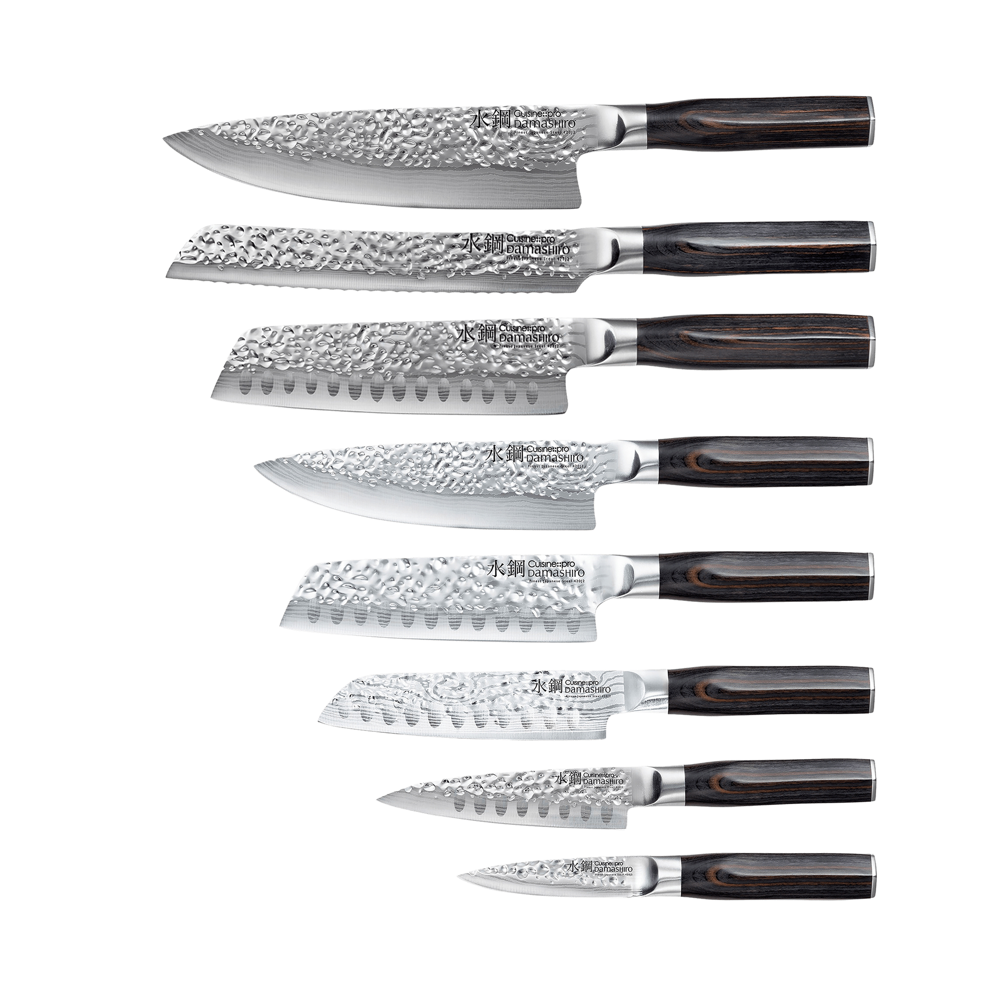 Cuisine::pro® Damashiro EMPEROR® Hisa 9-Piece Knife Block