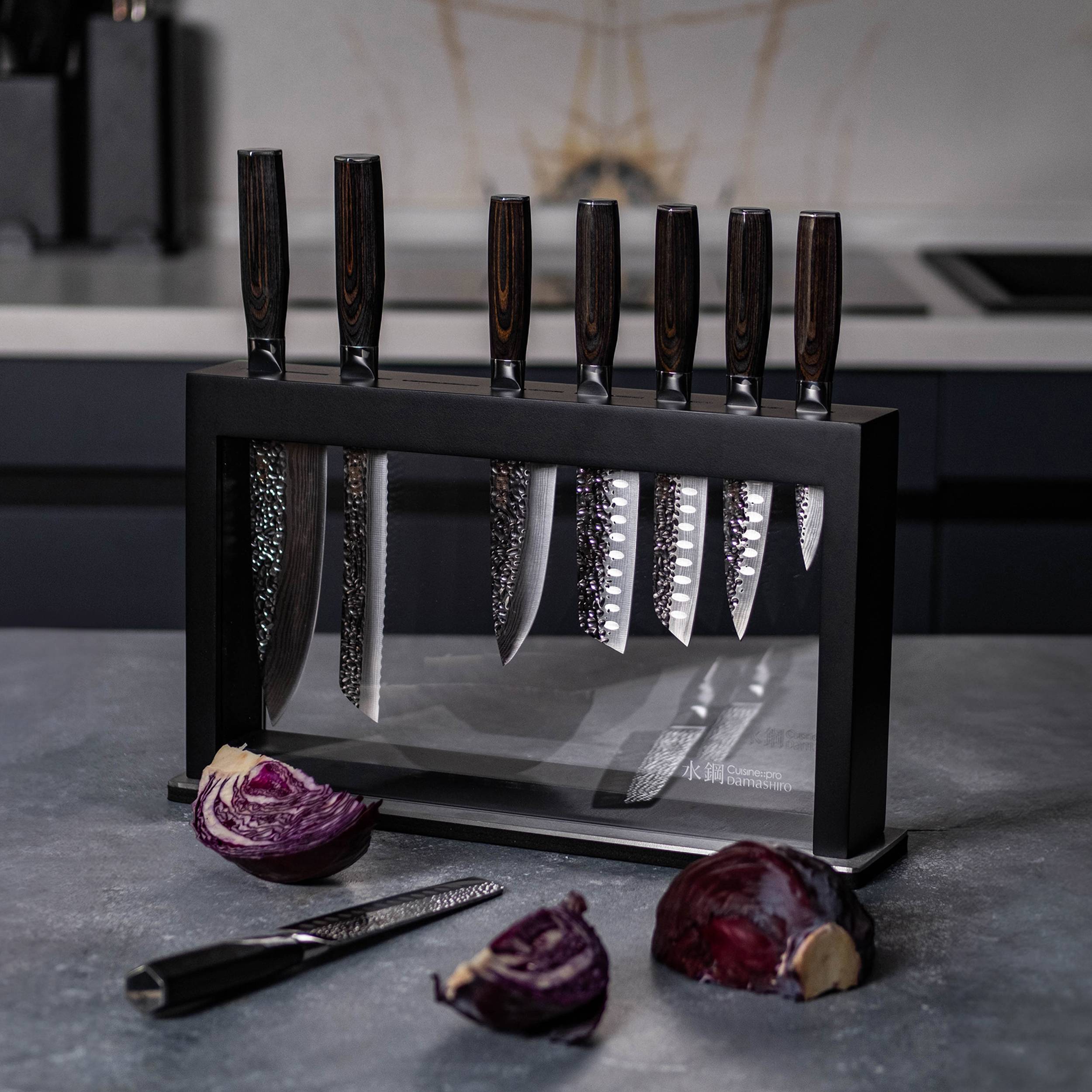 Damashiro® Emperor 9pc Knife Set - Elevate Your Kitchen – THE