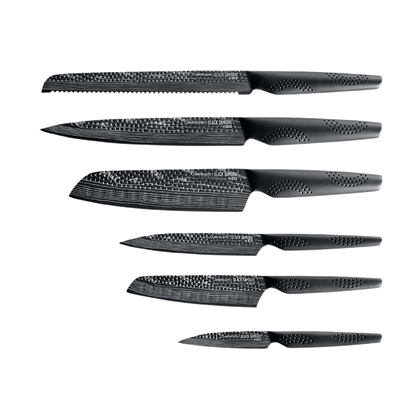 Cuisine::pro® iD3® BLACK SAMURAI Gozen 7-Piece Knife Block