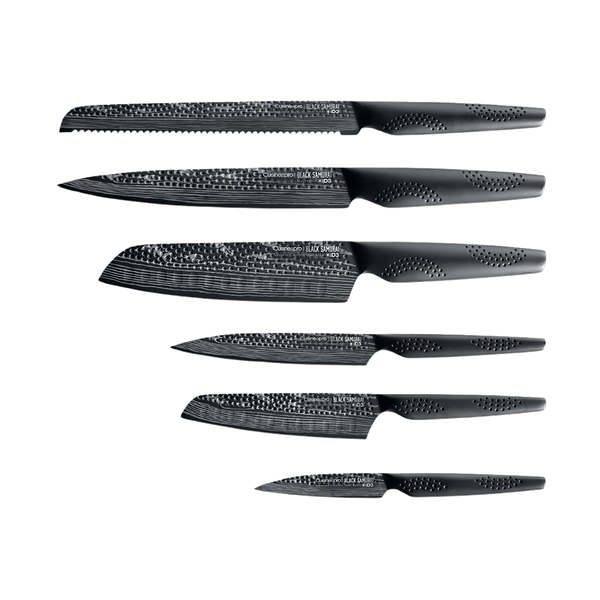 Cuisine::pro® iD3® BLACK SAMURAI Gozen 7-Piece Knife Block - hover