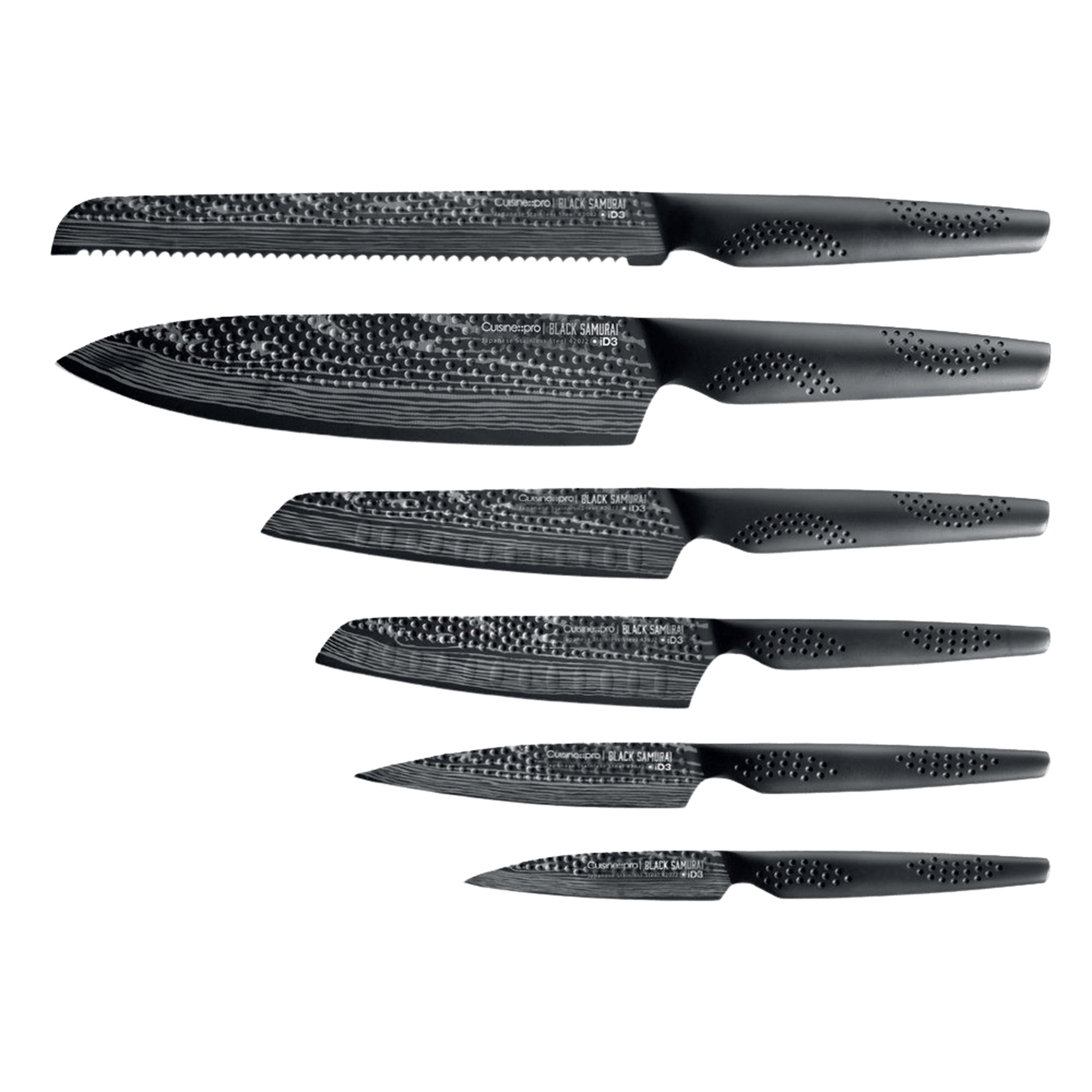 Cuisine::pro® iD3 BLACK SAMURAI™ Sakai Knife Block 7-Piece - hover
