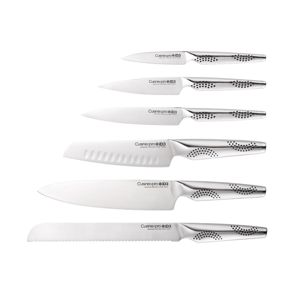 Cuisine::pro® iD3® Kobe Knife Block 7 Piece Black