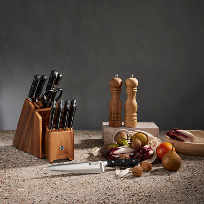 Cuisine::pro® WOLFGANG STARKE Kutchin 11-Piece Knife Block