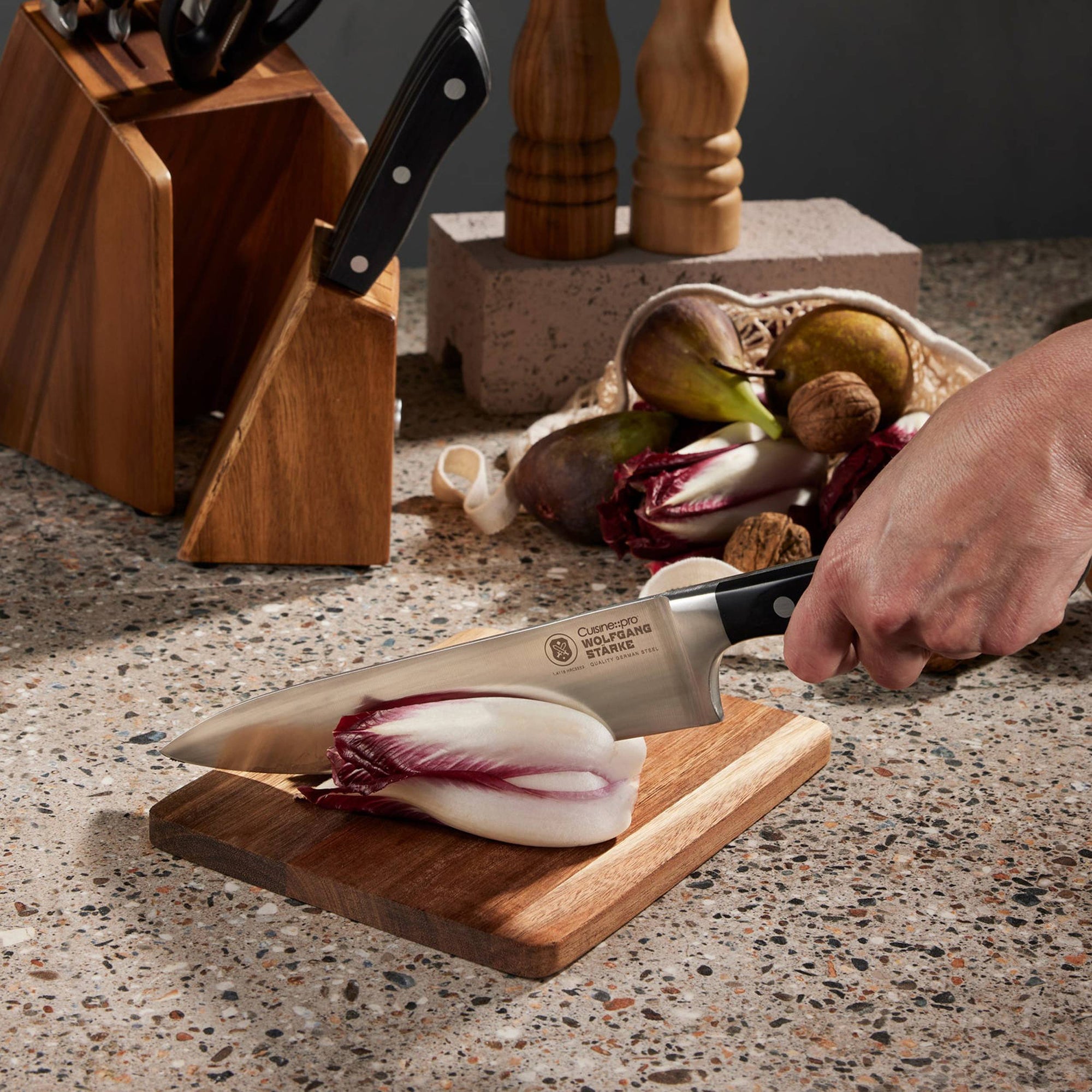 Cuisine::pro® WOLFGANG STARKE Kutchin 11-Piece Knife Block