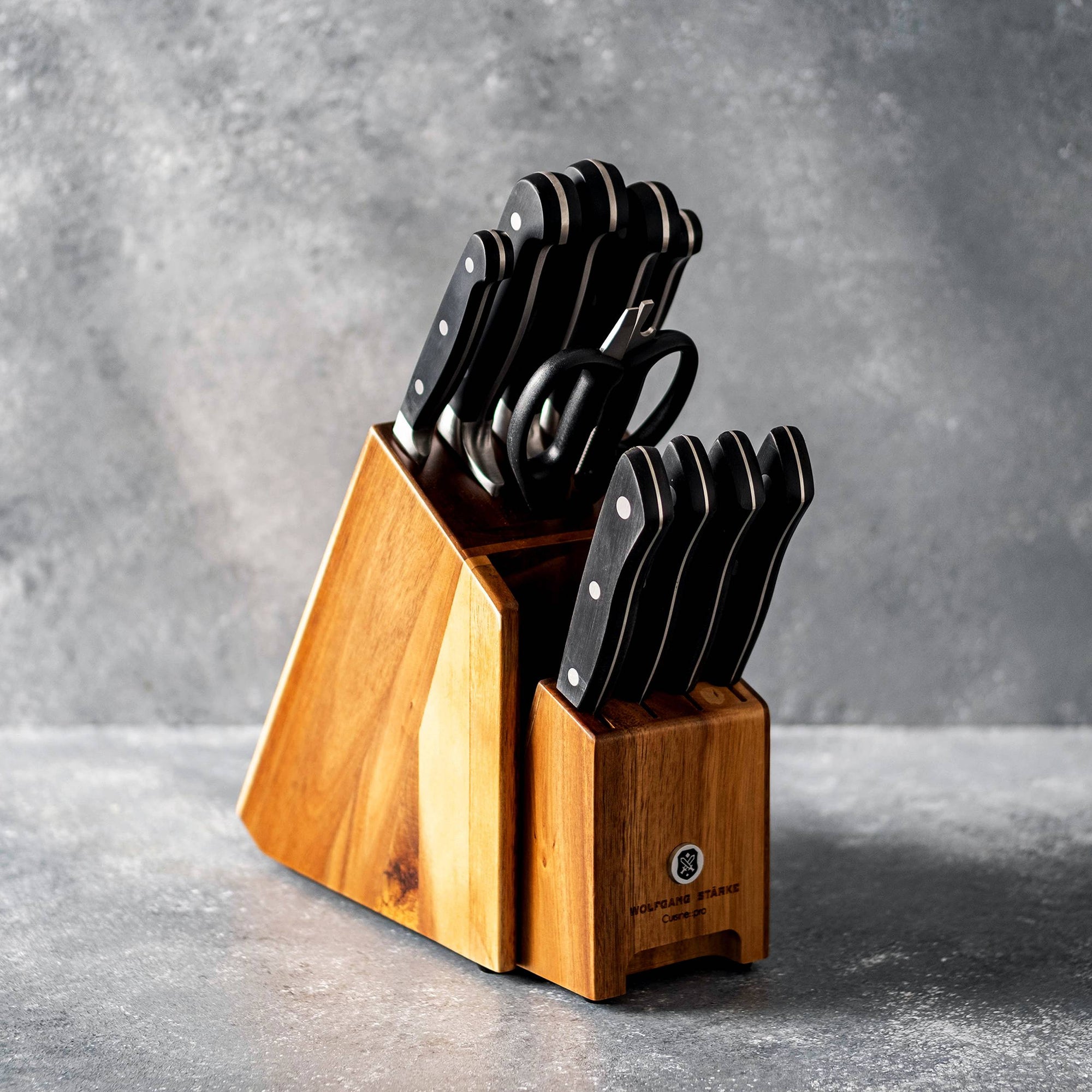 Cuisine::pro® WOLFGANG STARKE Kutchin 11-Piece Knife Block