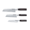 Cuisine::pro® Damashiro EMPEROR® 3-Piece Santoku Set