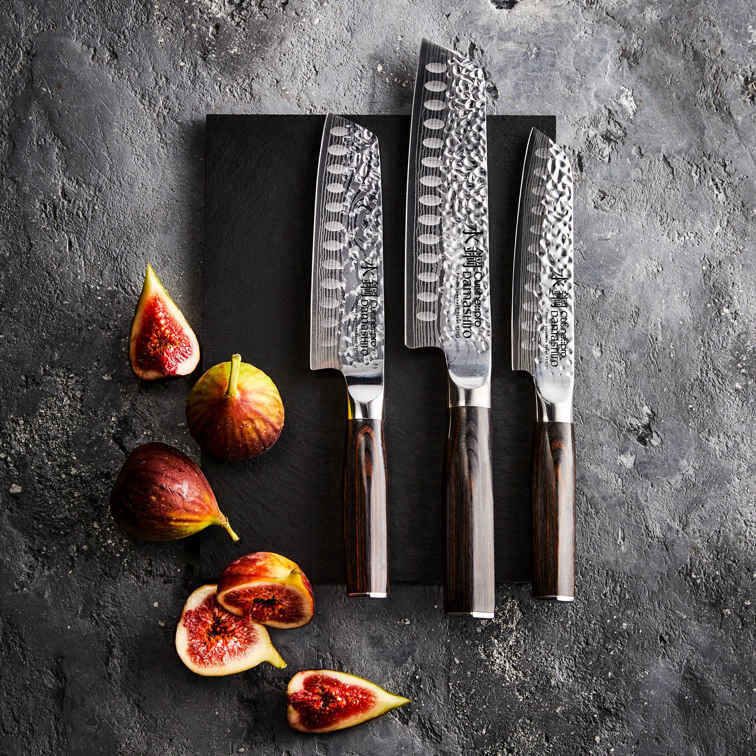 Cuisine::pro Damashiro Emperor Santoku - Thumbnail 3