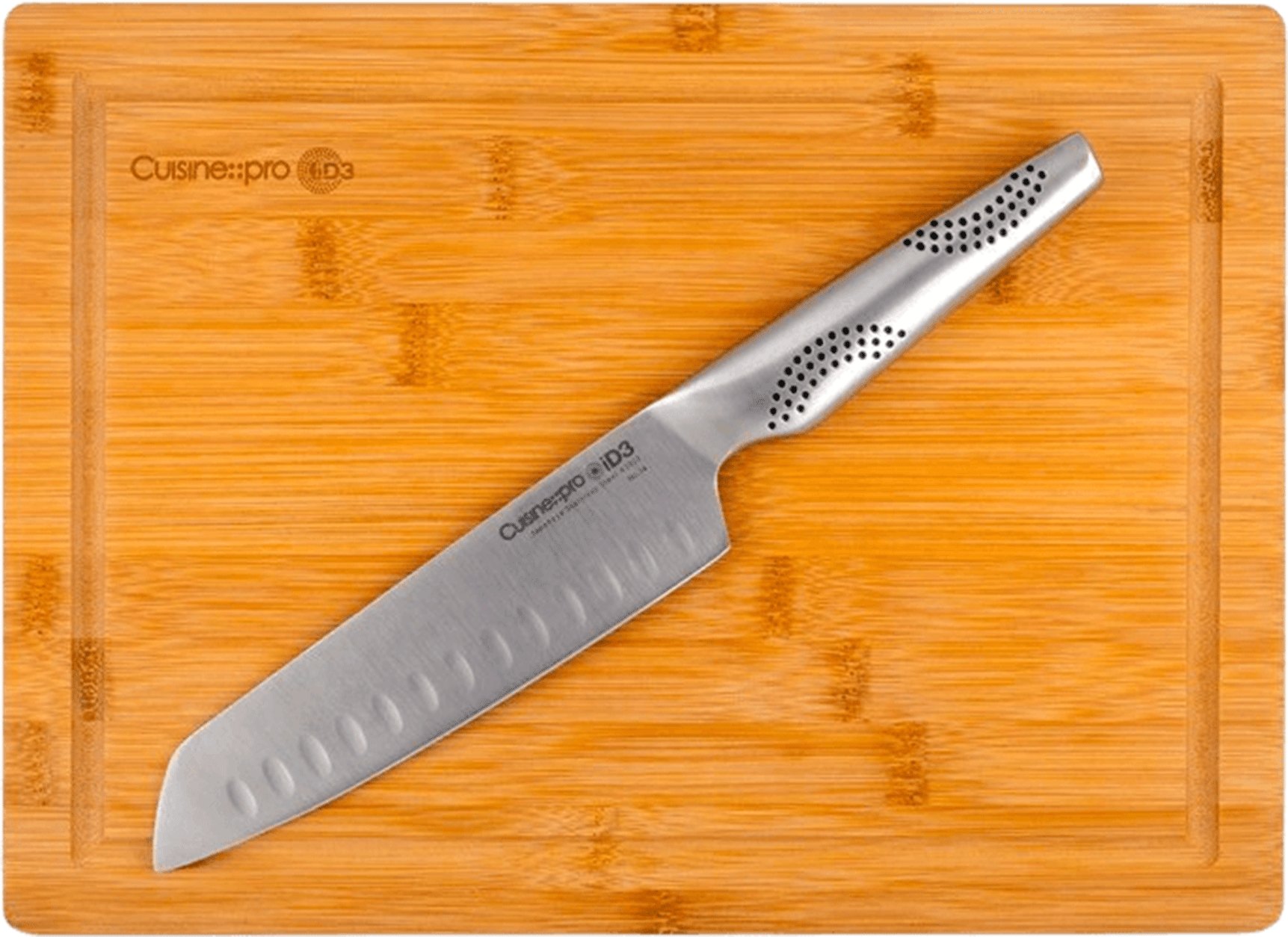 Cuisine::pro® iD3® Santoku Knife & Cutting Board Set