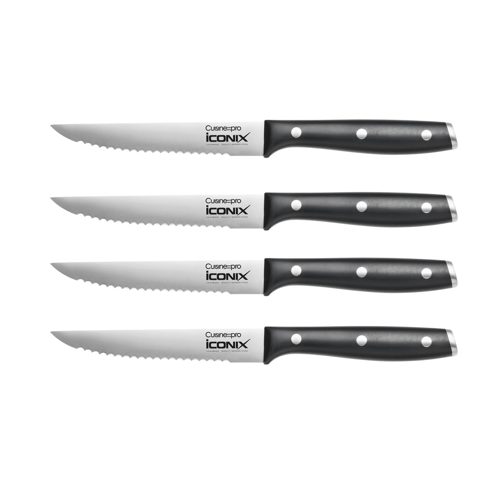 Cuisine::pro® iconiX® 4-Piece Steak Knife Set