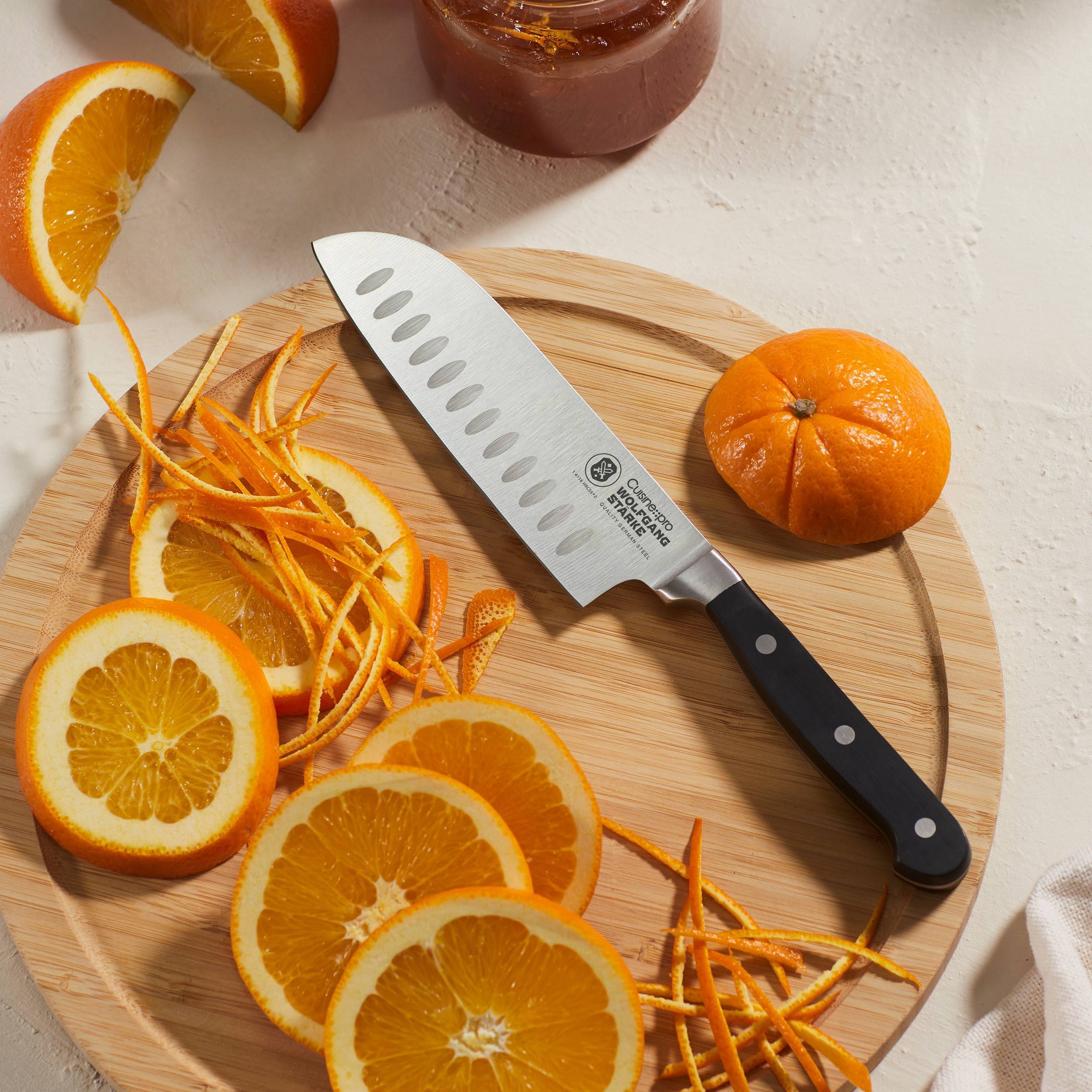 Cuisine::pro® WOLFGANG STARKE Santoku 5.5in - hover